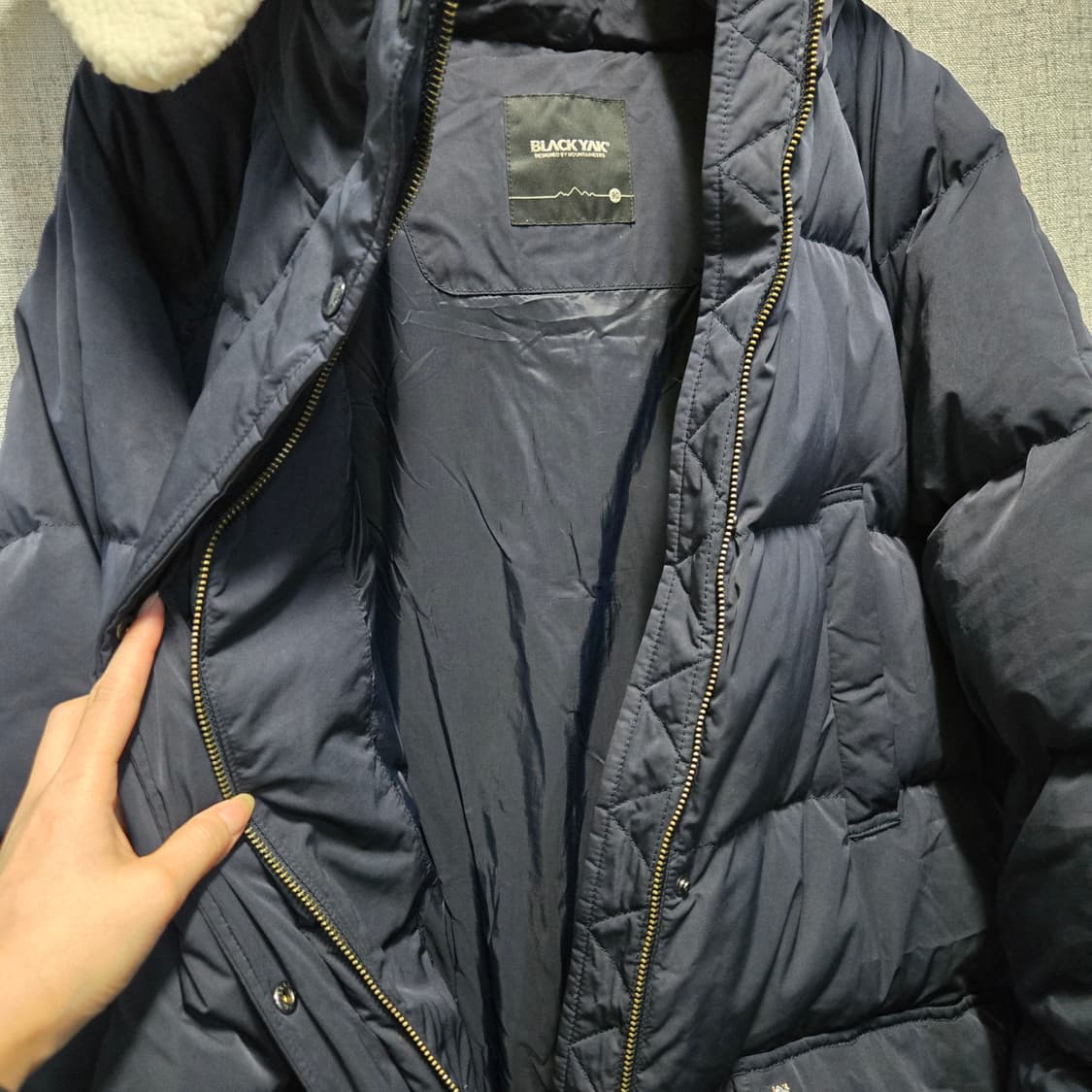 블랙야크 여성 덕다운 롱패딩   상품이미지6