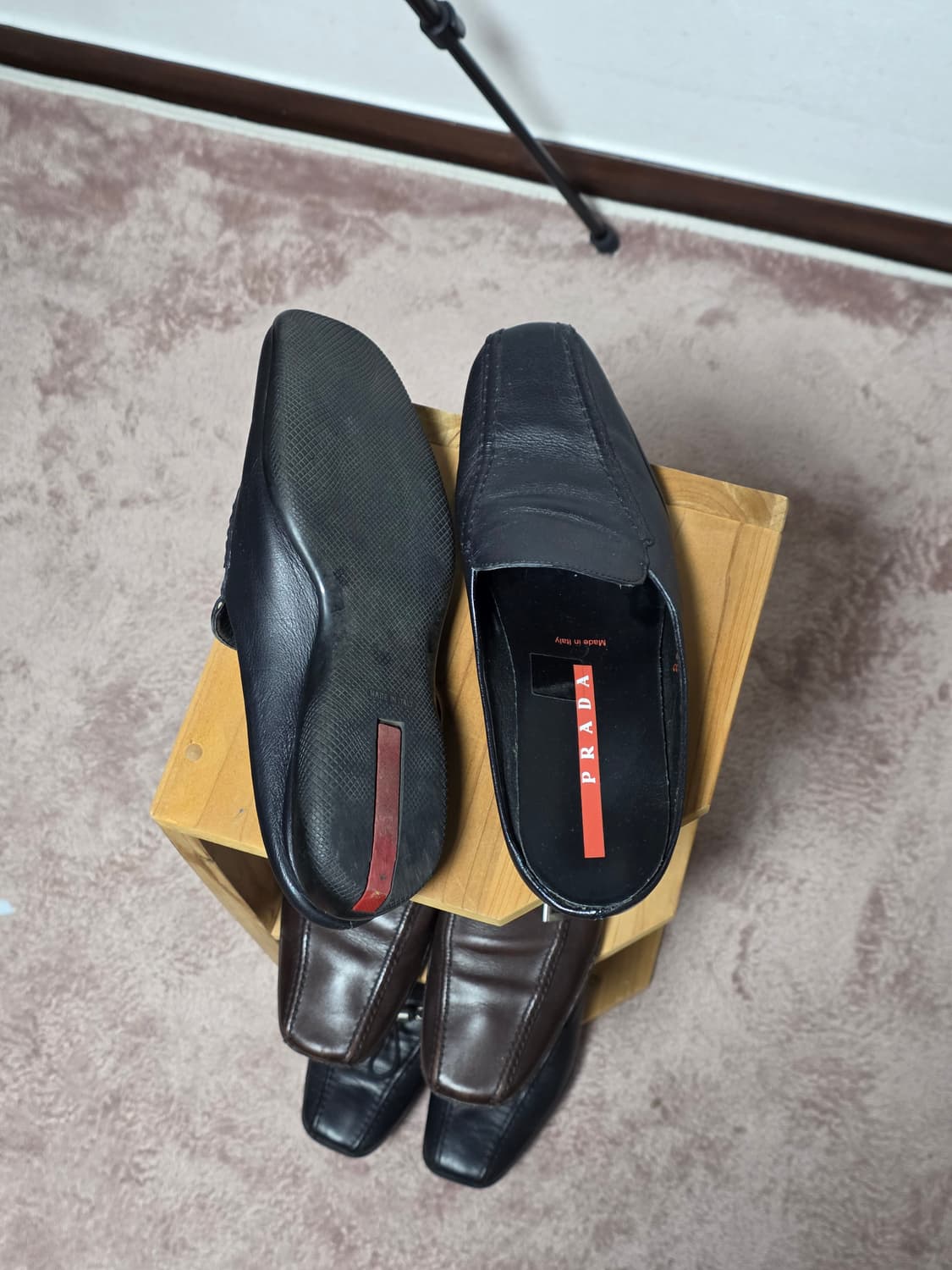 00s Prada sports mule roafers 상품이미지3