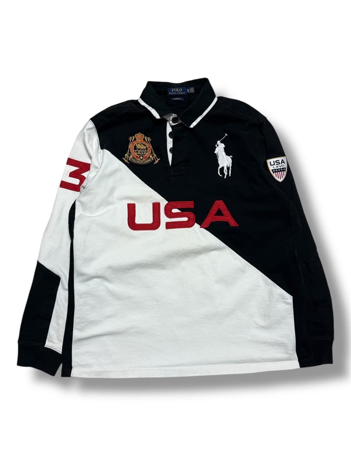 폴로 랄프 로렌 USA 빅 포니 럭비 셔츠 상품이미지1
