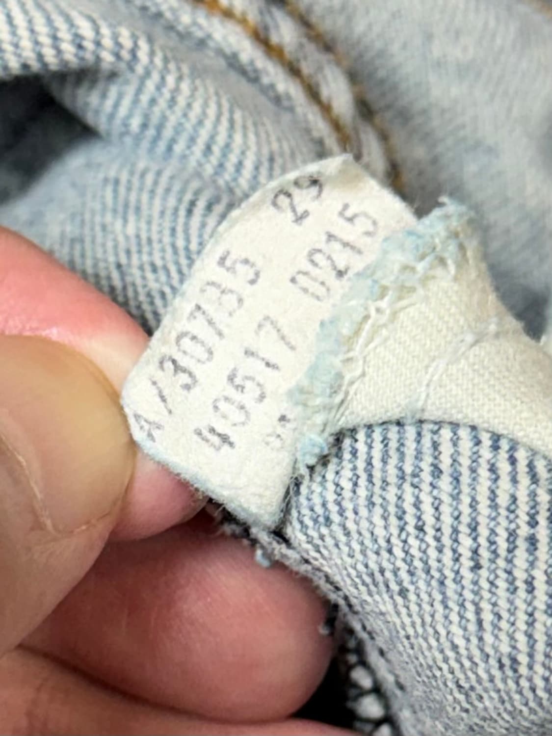 80's USA Made 빈티지 리바이스 517 오렌지탭 부츠컷 상품이미지10