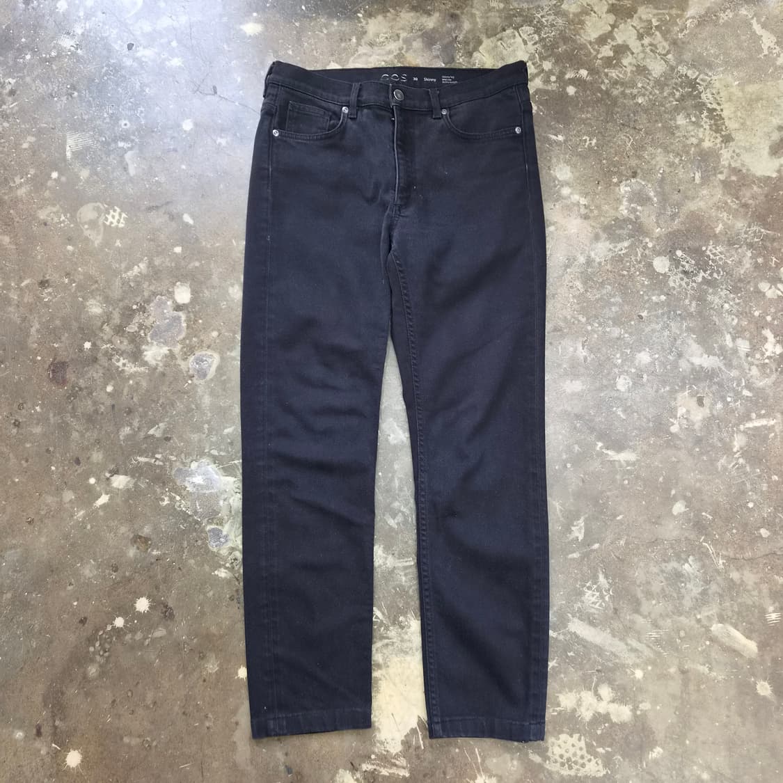 30) COS 코스 흑청 청바지 데님팬츠 블랙진 상품이미지2