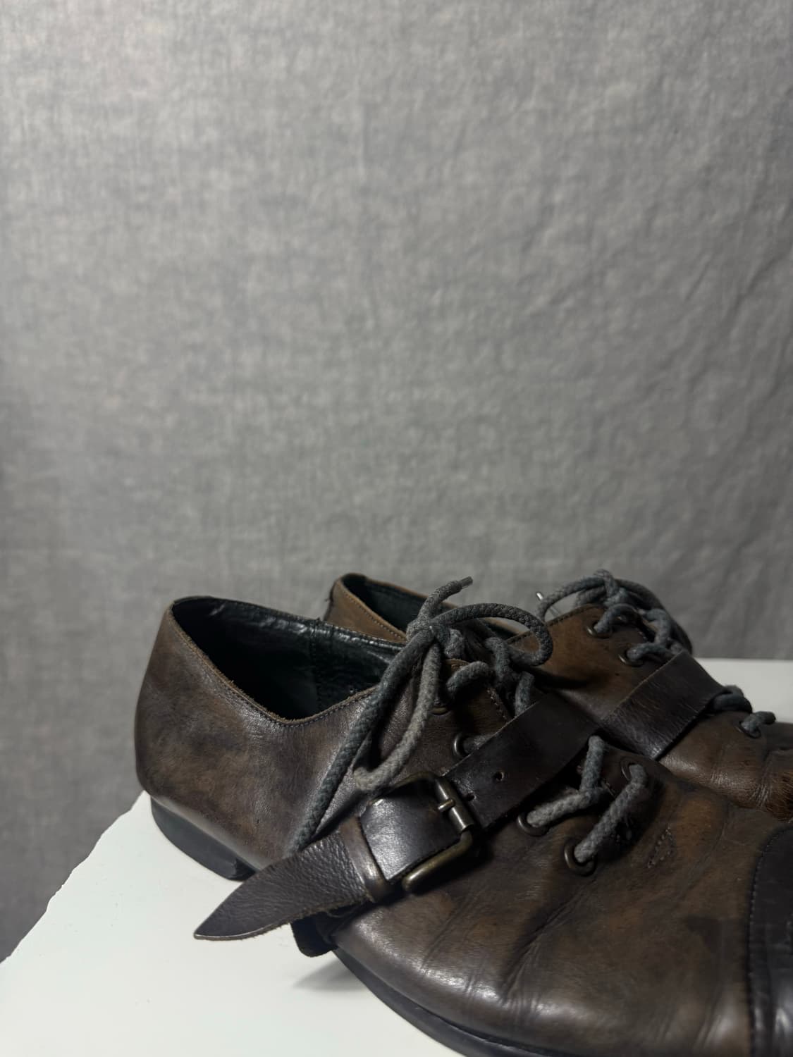 Alfredo Bannister Distressed Strap Oxfor 상품이미지2