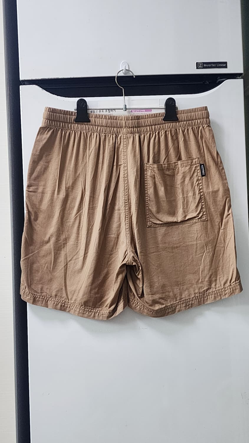 그루브라임 남성 밴딩 반바지 L 베이지 상품이미지2