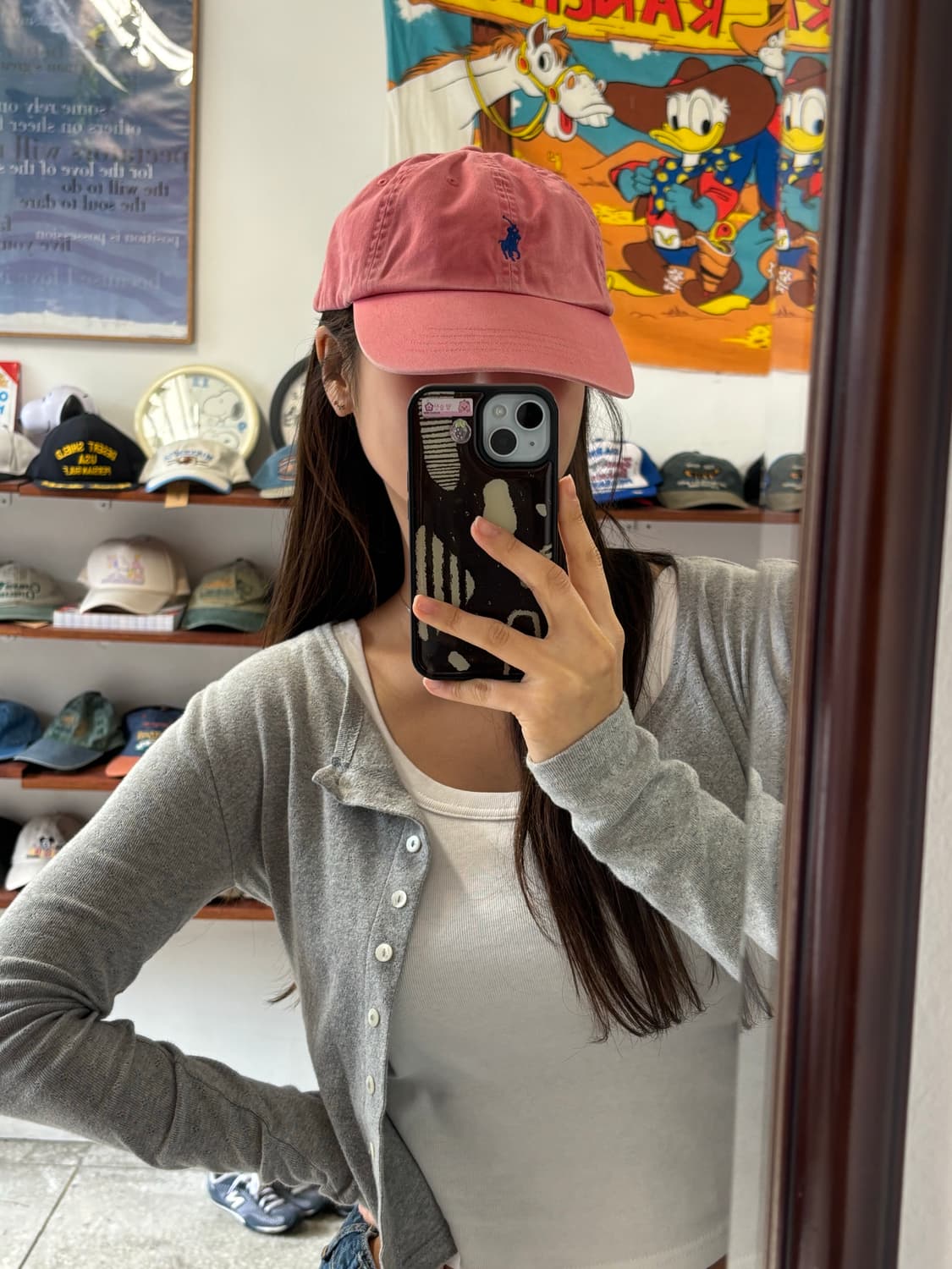 폴로 빈티지 볼캡 상품이미지1