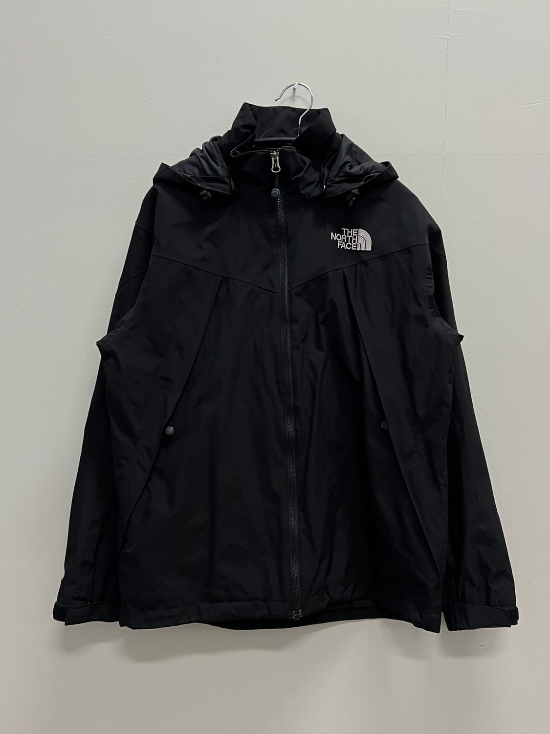 노스페이스 하이벤트 기모 바람막이 블랙 상품이미지2