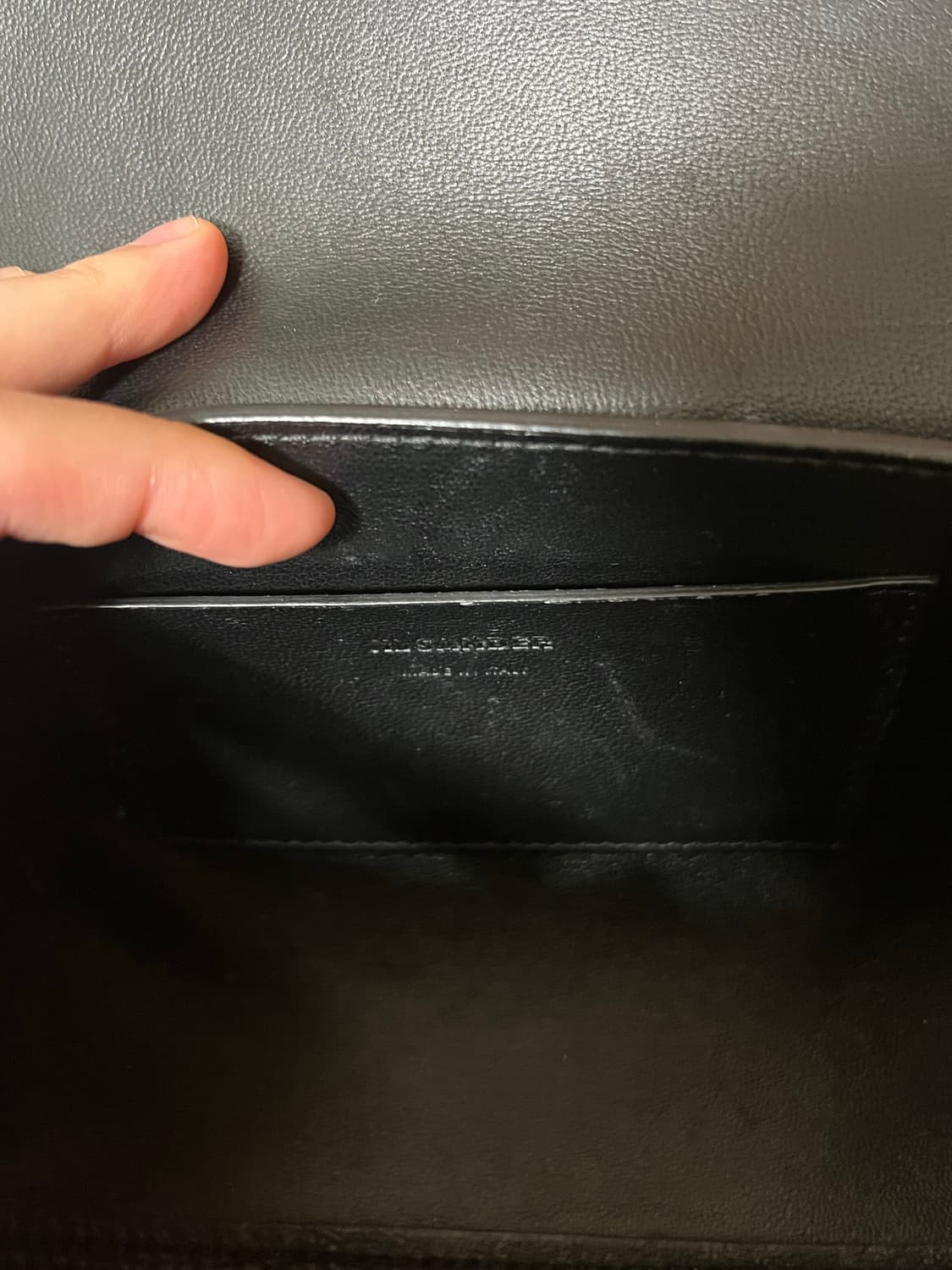 질샌더 카놀로백 블랙 스몰 상품이미지5