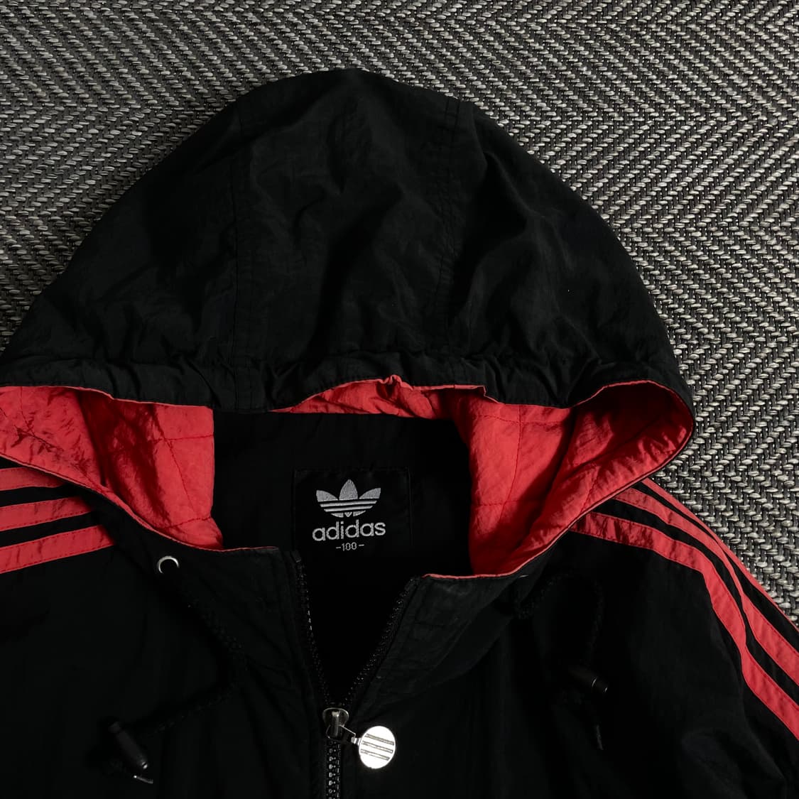00s 아디다스 빅로고 올드스쿨 박시핏 점퍼 자켓y 3120 상품이미지5