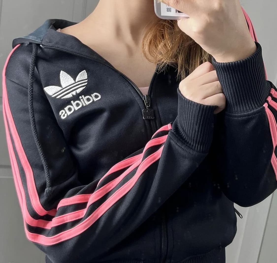 아디다스 블랙핑크 블핑 져지 후드 판매 상품이미지1