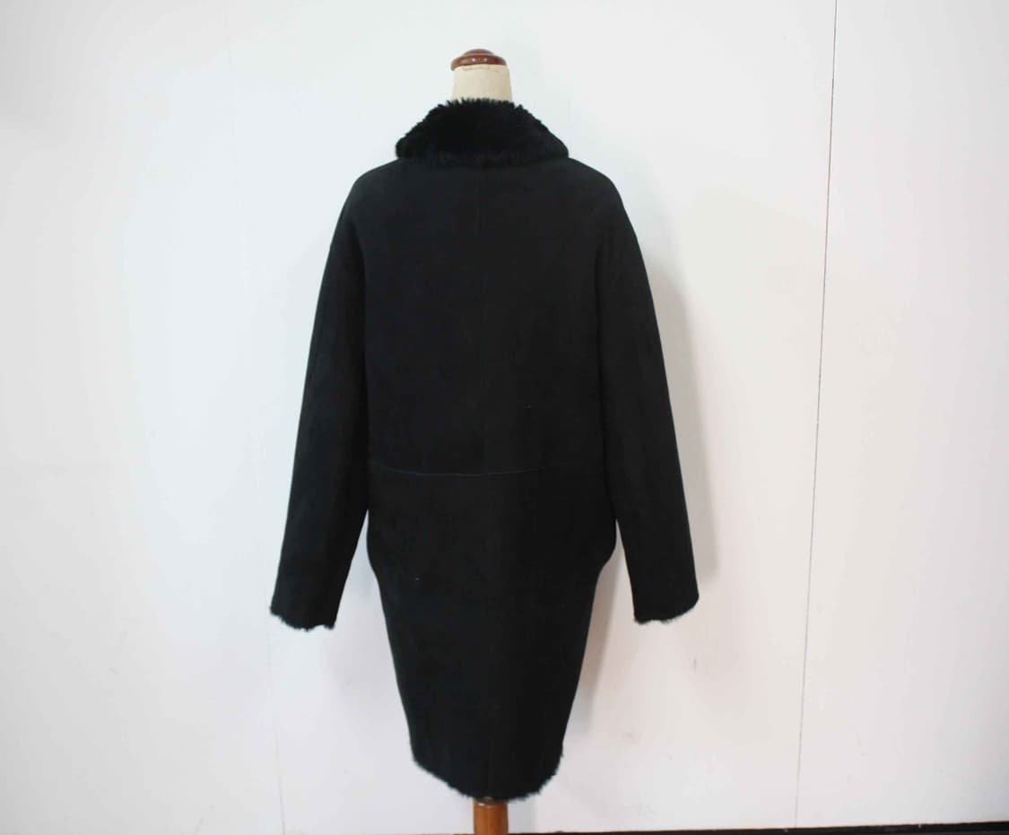 W-3255/띠어리 매장판 여성용 양털 염소가죽 양면 코트 상품이미지8