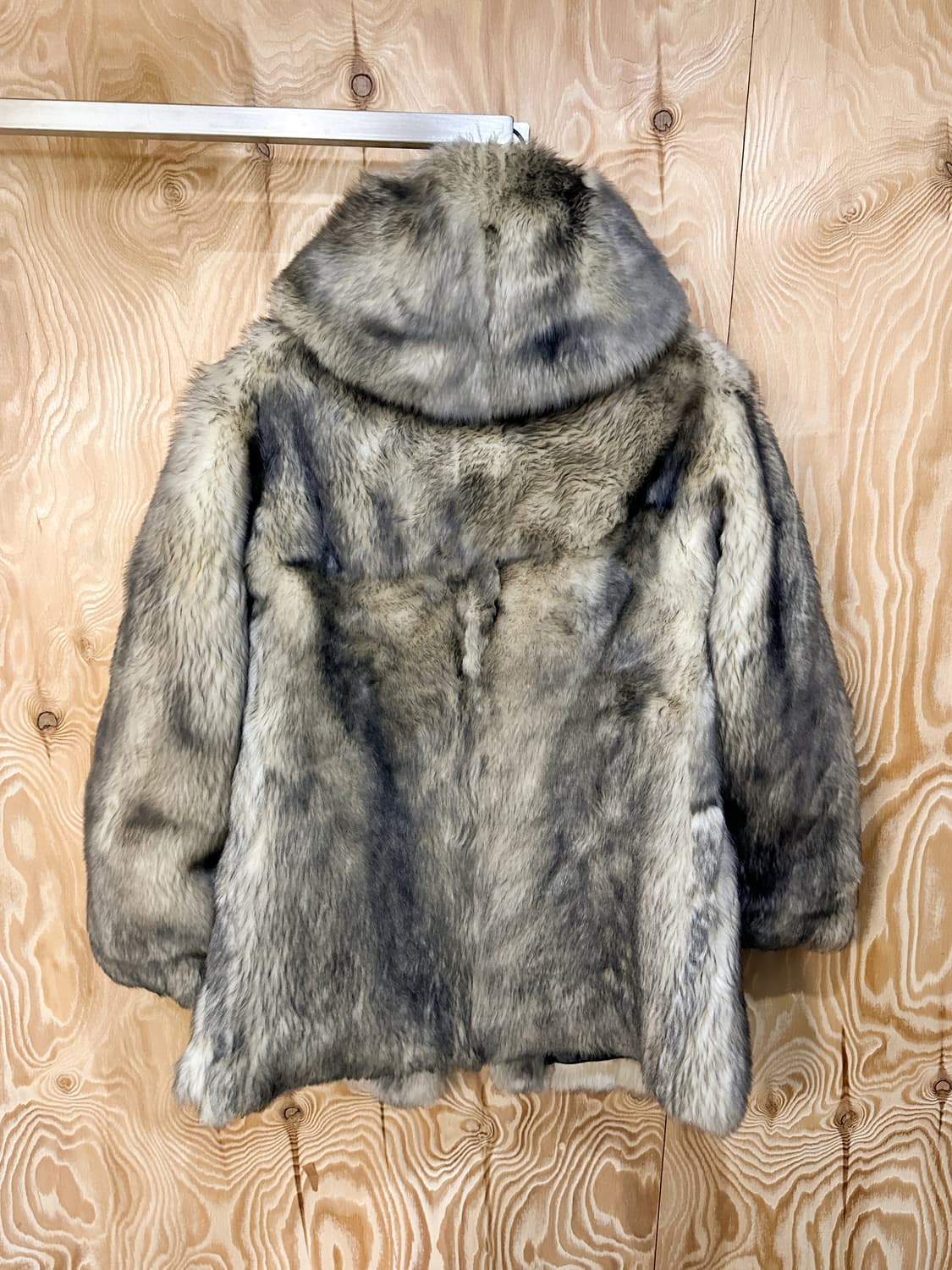 글리시네 키노시타 램스킨 후드 퍼 자켓 상품이미지5