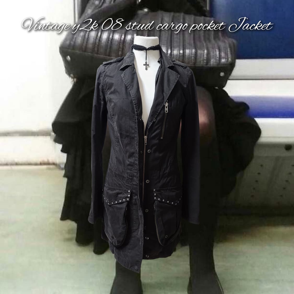 Vintage y2k 08 stud cargo pock 상품이미지1