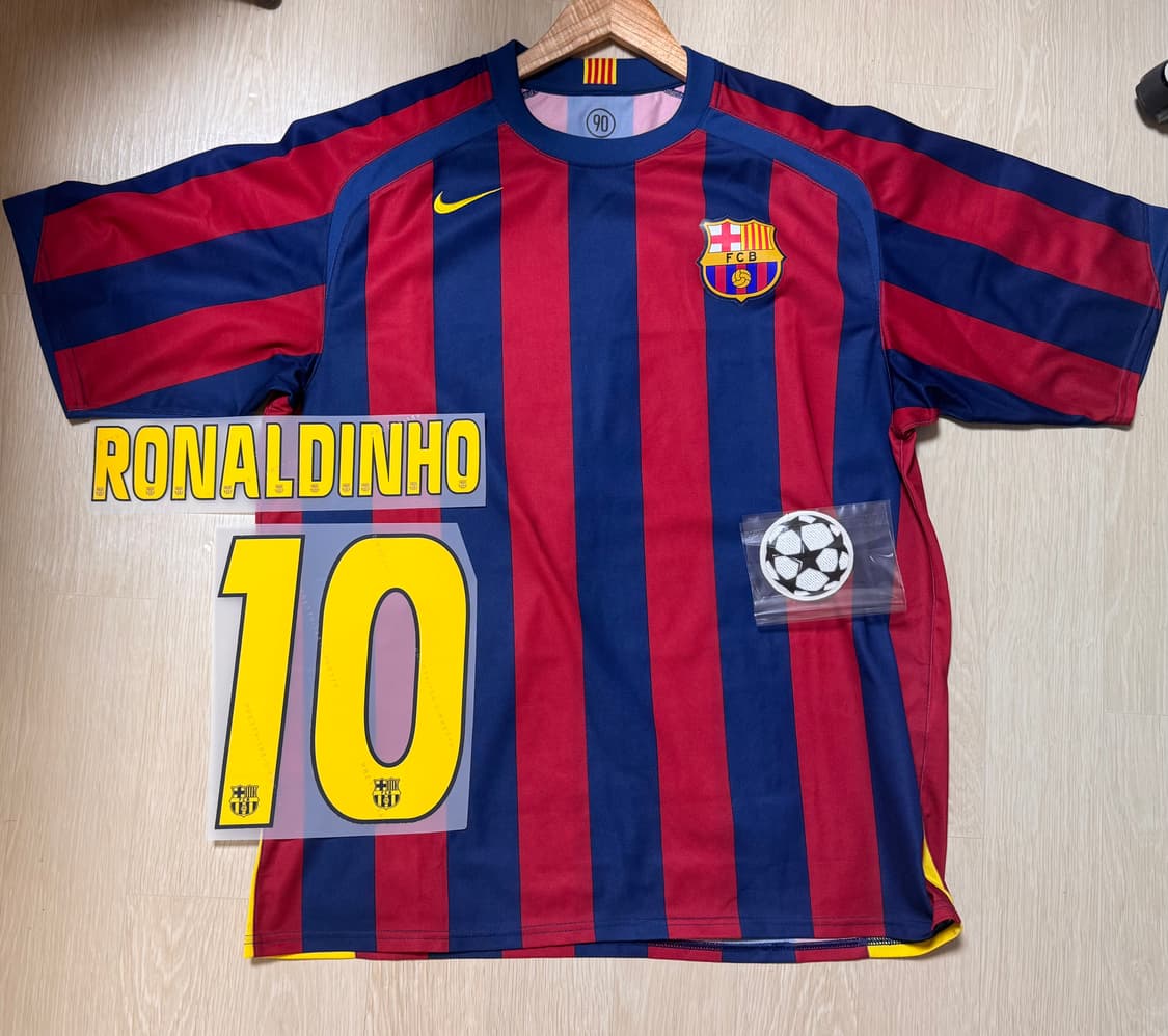 (정품) 05-06 바르셀로나 호나우지뉴 유니폼 상품이미지1