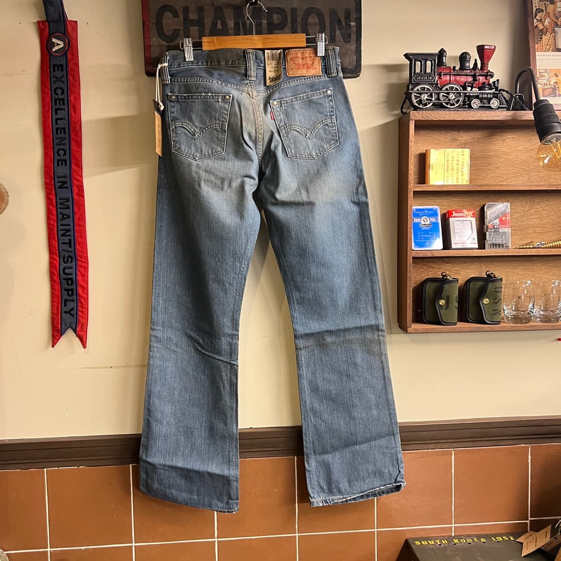 00's 리바이스 527 부츠컷 32 Size Mexico 데드스탁 상품이미지5