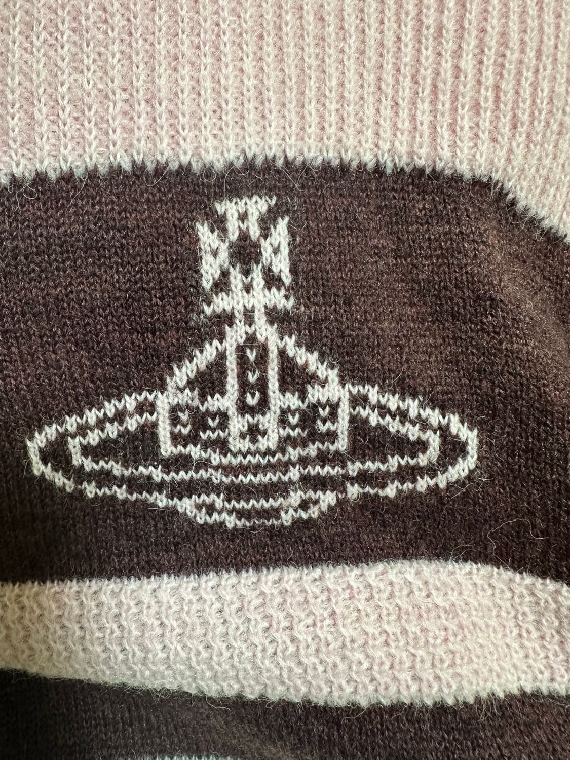 비비안웨스트우드 컬러 스트라이프 풀오버 울니트 멀티 상품이미지5