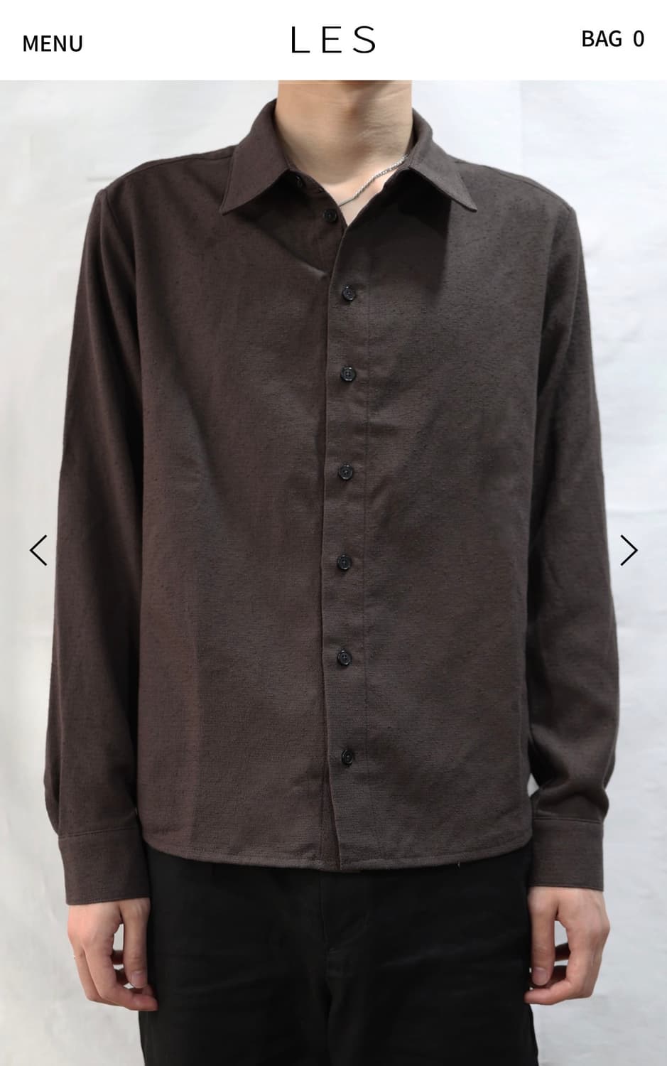 les Seim tailored shirt 상품이미지1
