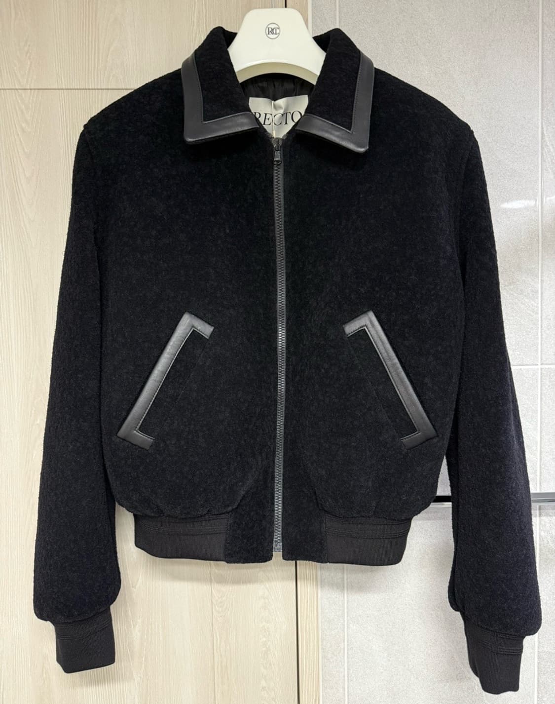 렉토 25fw 콘트라스트 벤 파이핑 자켓 상품이미지1