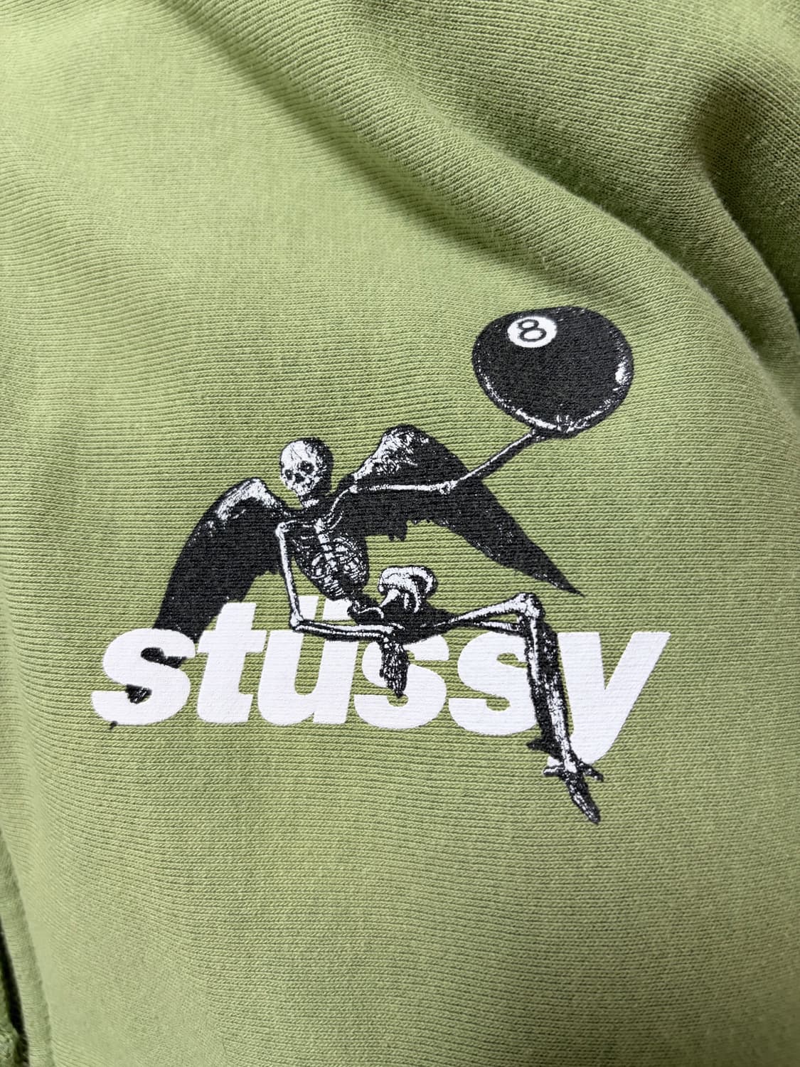 스투시 아포칼립스 후드집업 모스 Stussy 상품이미지3