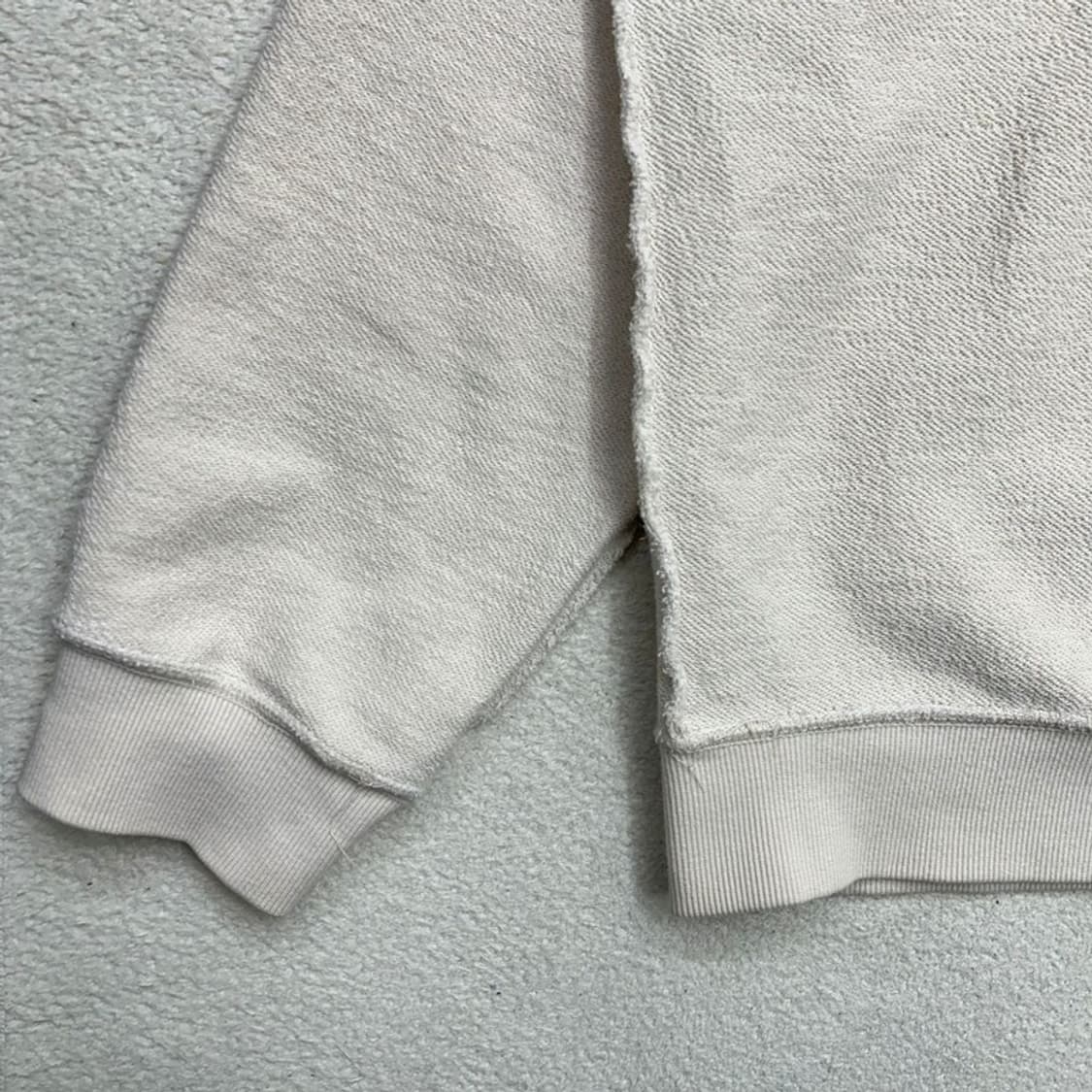 MOOD 크루넥 맨투맨 아이보리 OS 상품이미지2