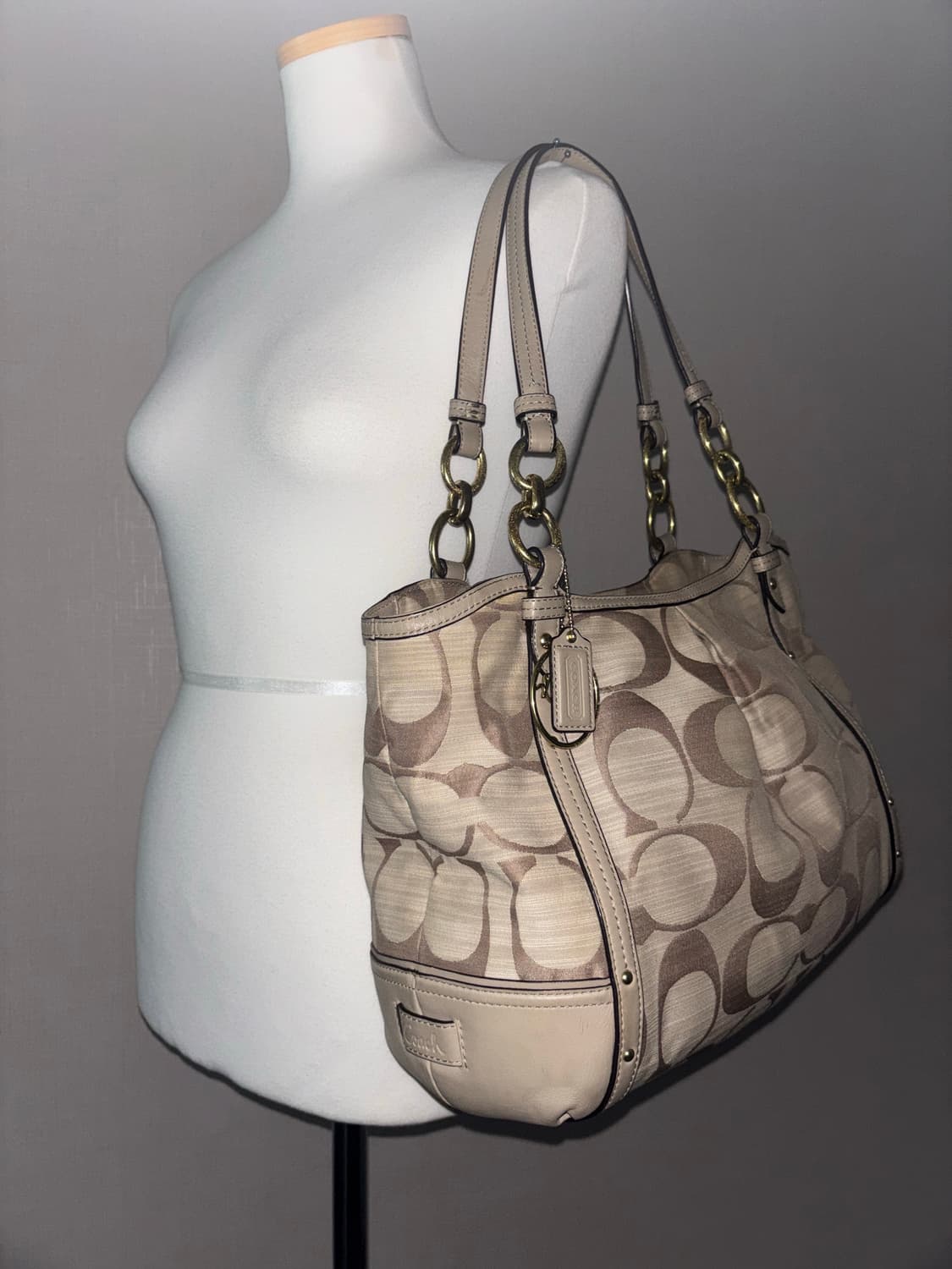 Coach vintage pattern shoulder bag 상품이미지3