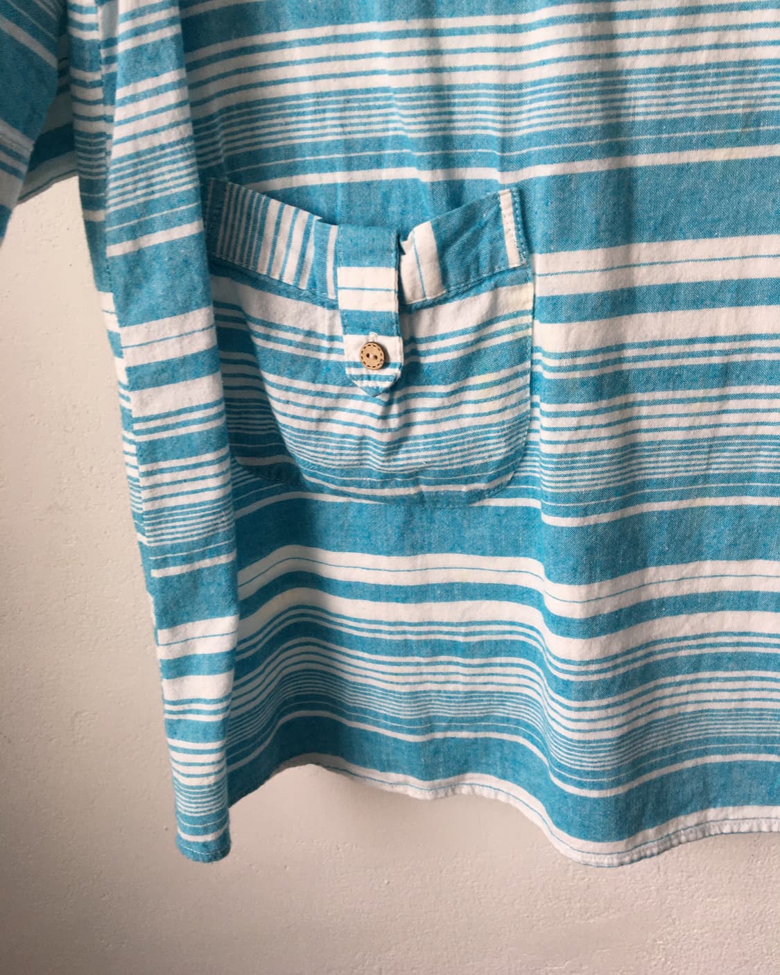 Button point stripe pattern shirt 상품이미지4