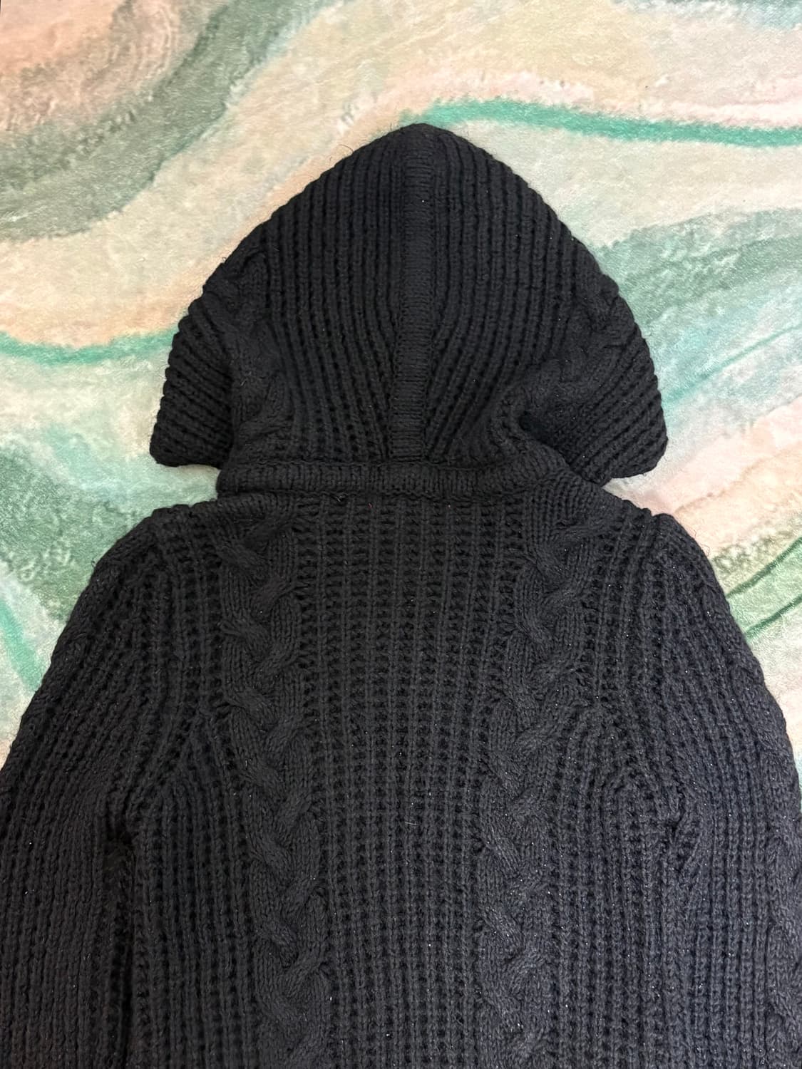 cromosome in 니트 후드집업 상품이미지4