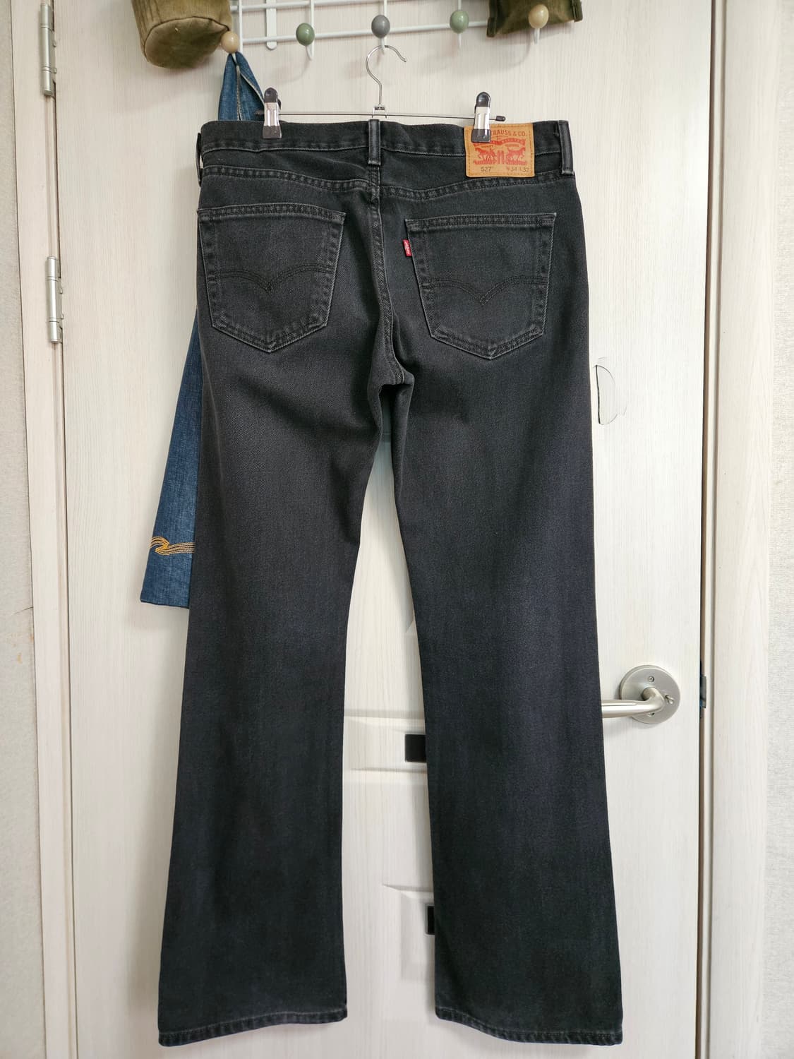 Levis 527 34x32 리바이스 부츠컷 블랙진 상품이미지2