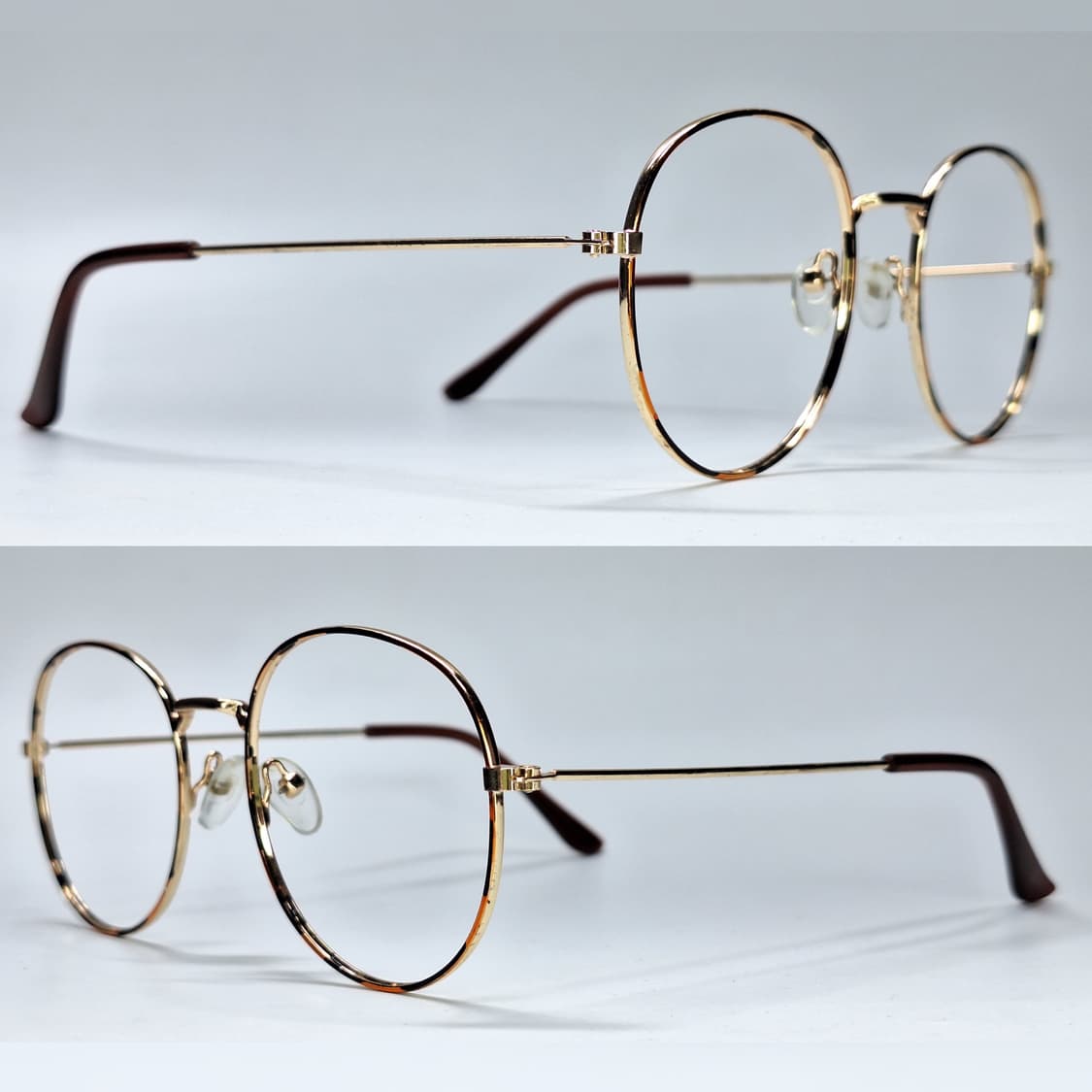 90s 일본 빈티지 라운드 칠보 안경테 132mm 클래식 레트로 복고 상품이미지9