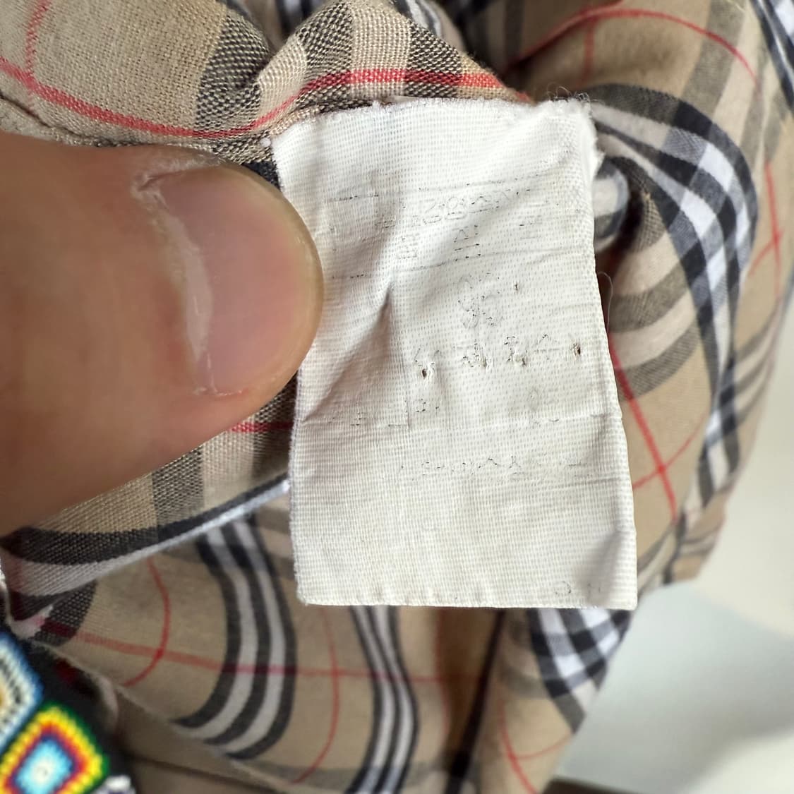 버버리 노바 체크 반팔 셔츠 상품이미지4