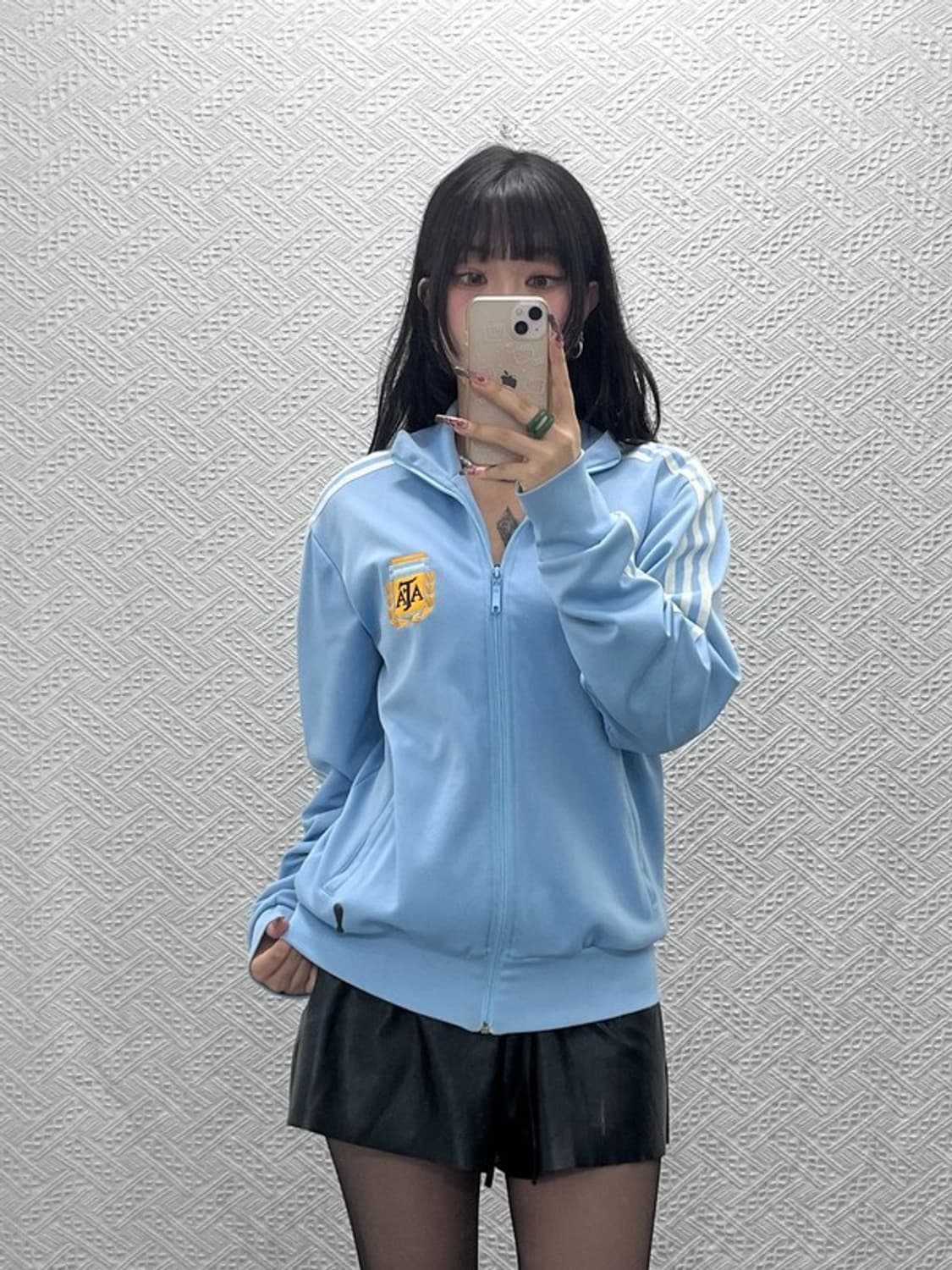 아디다스 빈티지 올드스쿨 아르헨티나 져지 집업 S C12037 상품이미지1