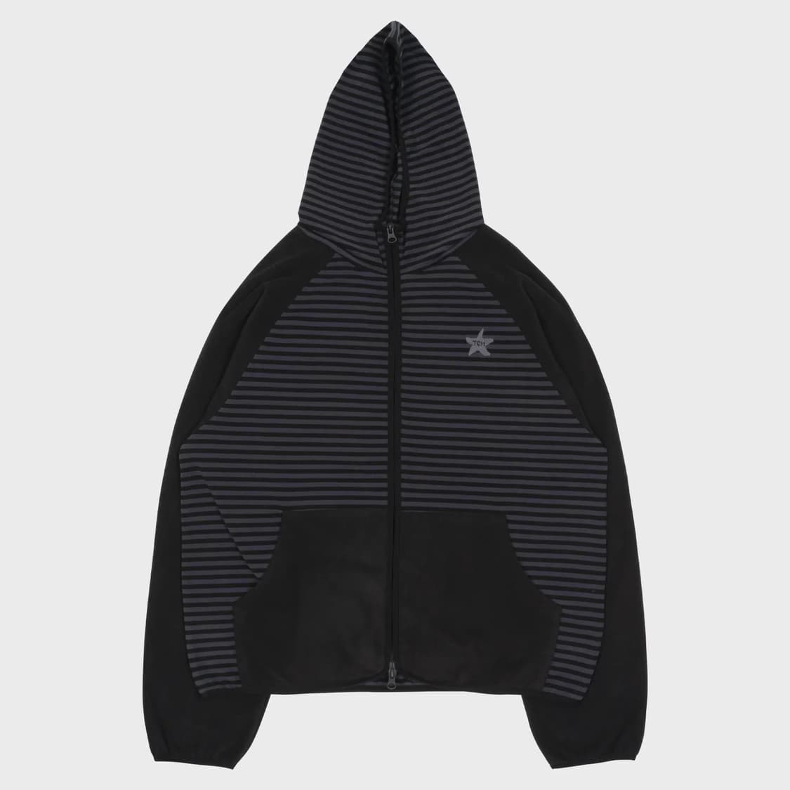  TCM stripe reglan fleece jarket  상품이미지1