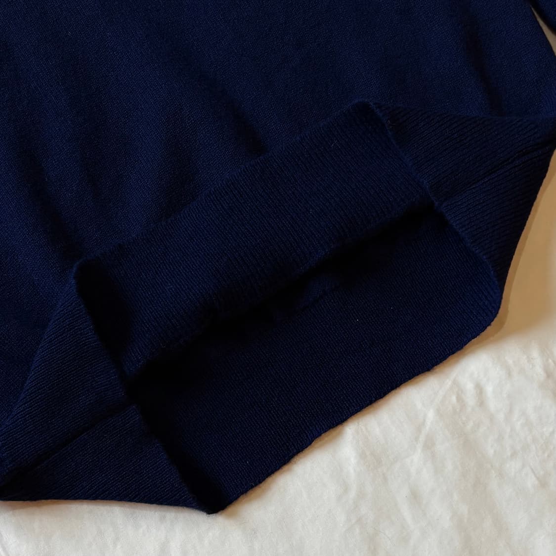 [102-105] 70s USA L.L.Bean 버진 램스울 브이넥 니트 상품이미지5