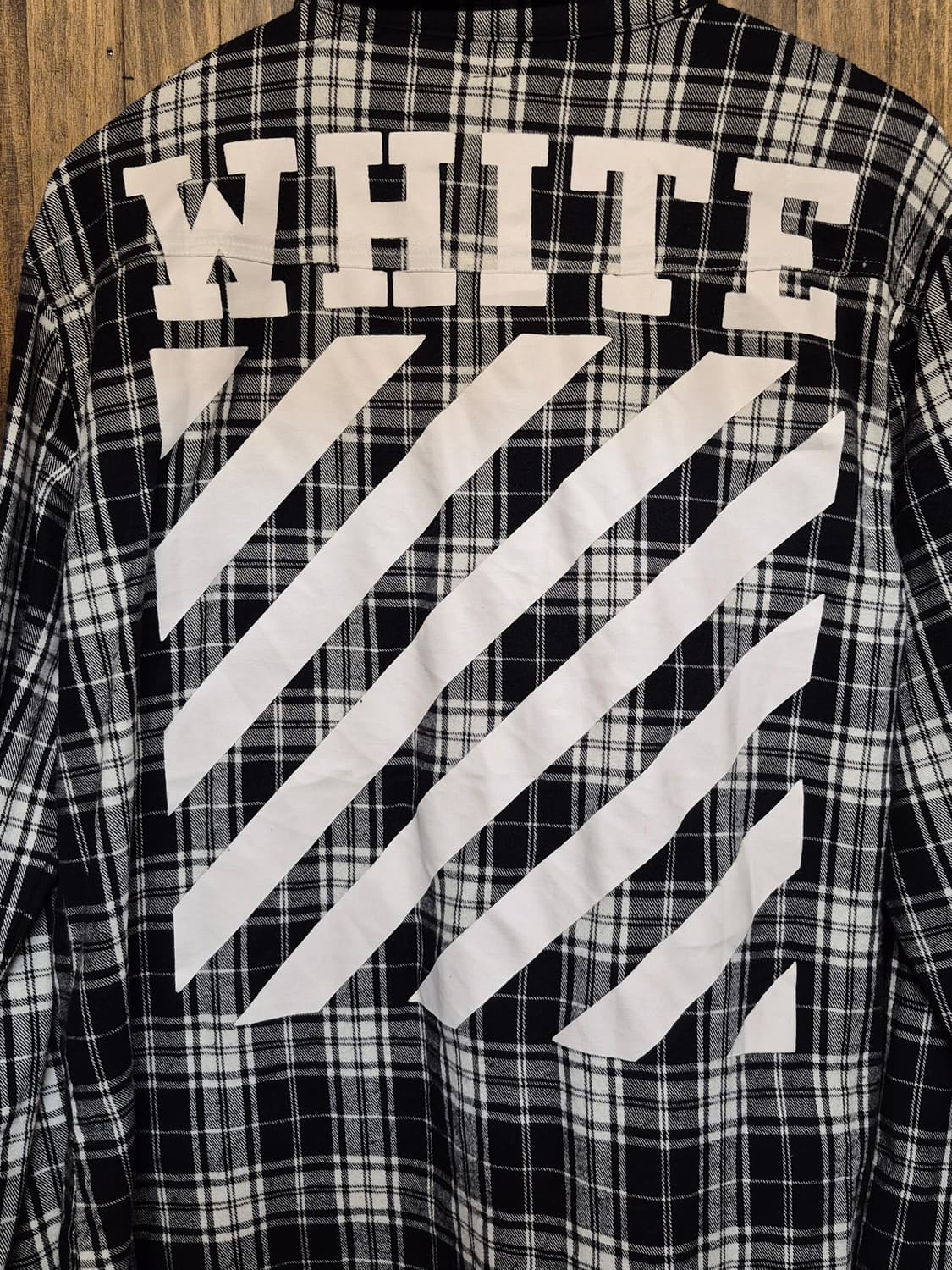 OFF WHITE CHECK SHIRT  상품이미지5