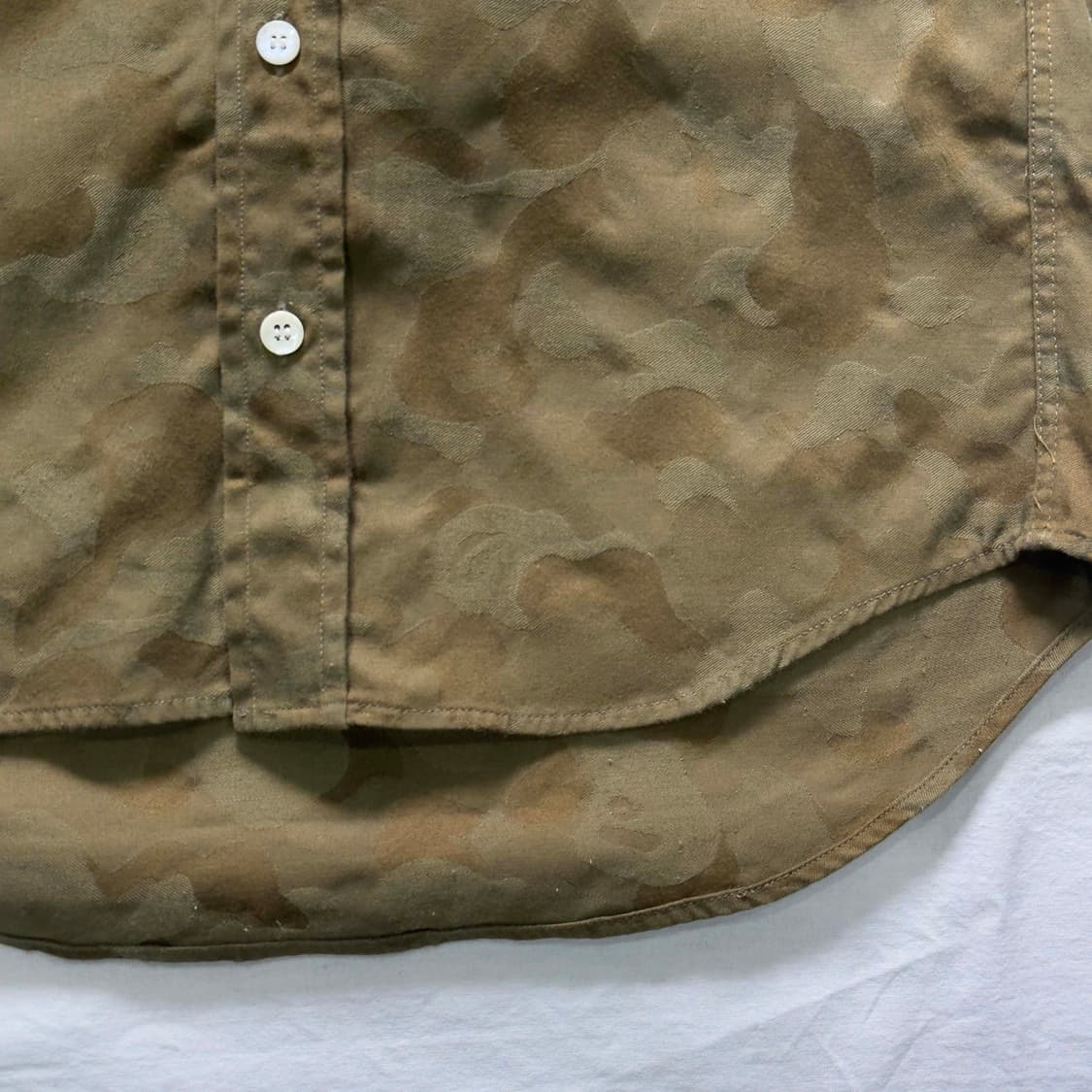 베이프 카모 사루 반팔 셔츠 상품이미지3