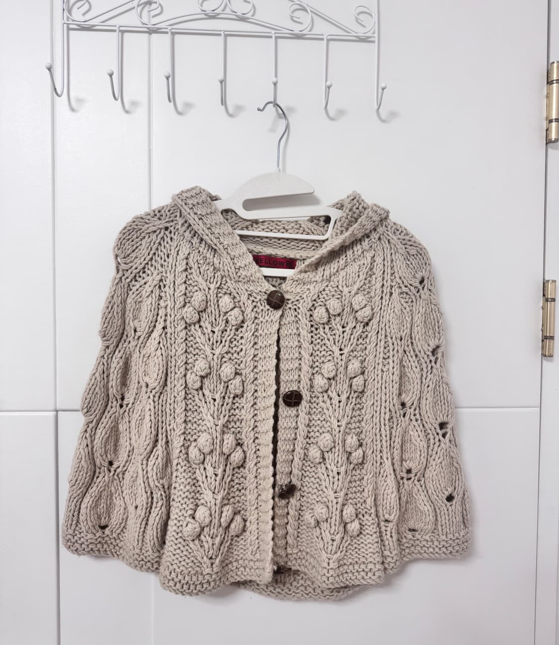 빈티지 모리걸 브라운 케이프 상품이미지1