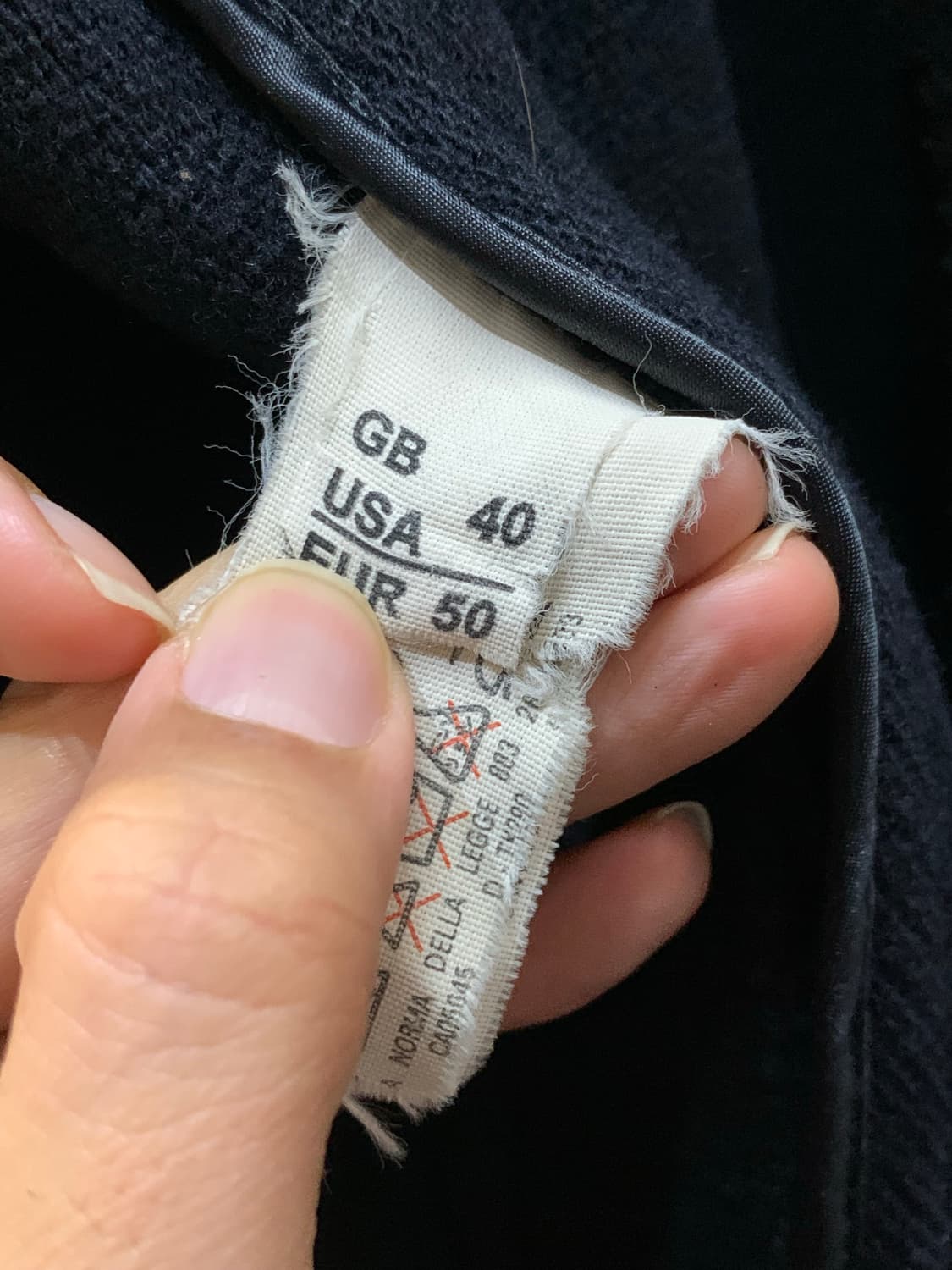 90s 글로버올 컷파일 울 더플코트 킹스턴 상품이미지6