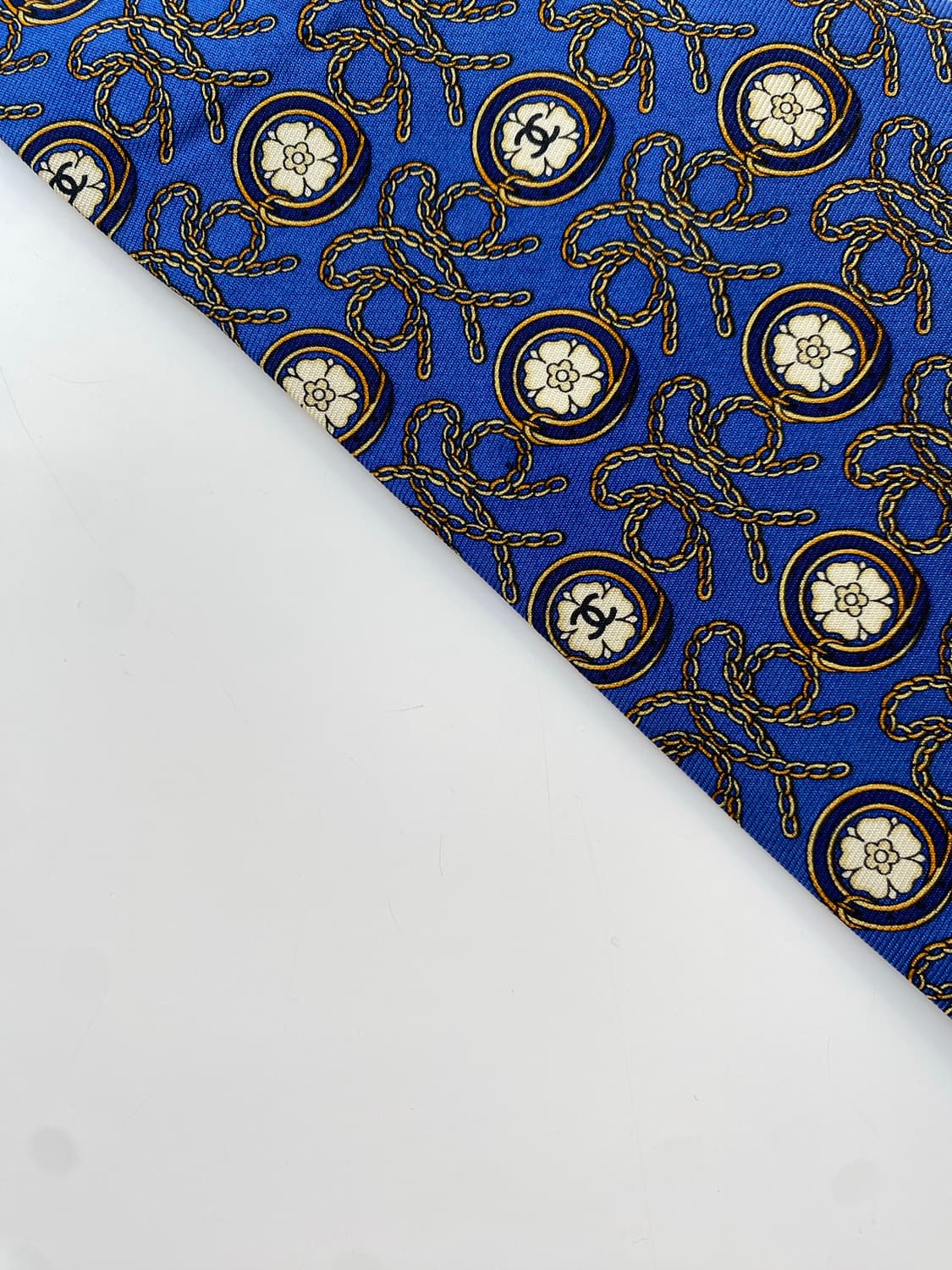 샤넬(CHANEL) 모노그램 명품 정품 금장넥타이 상품이미지9