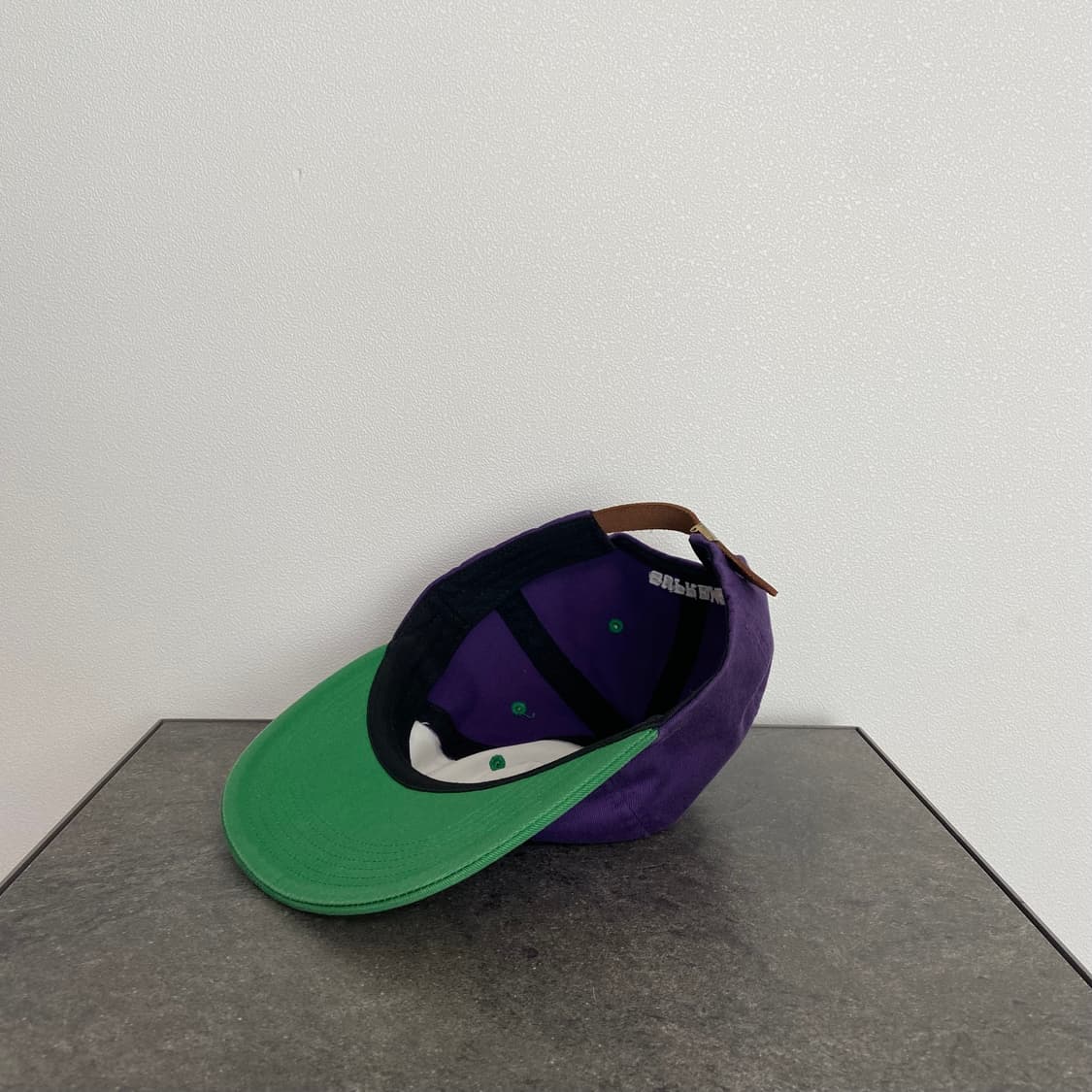 (OS) 슈프림 S로고 볼캡 모자 퍼플 그린 상품이미지6