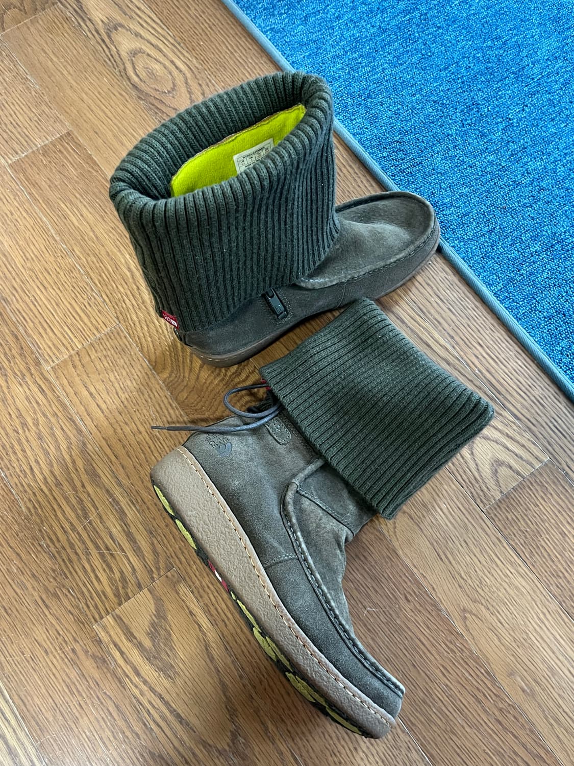 노스페이스 스웨이드 부츠 니트부츠 상품이미지3