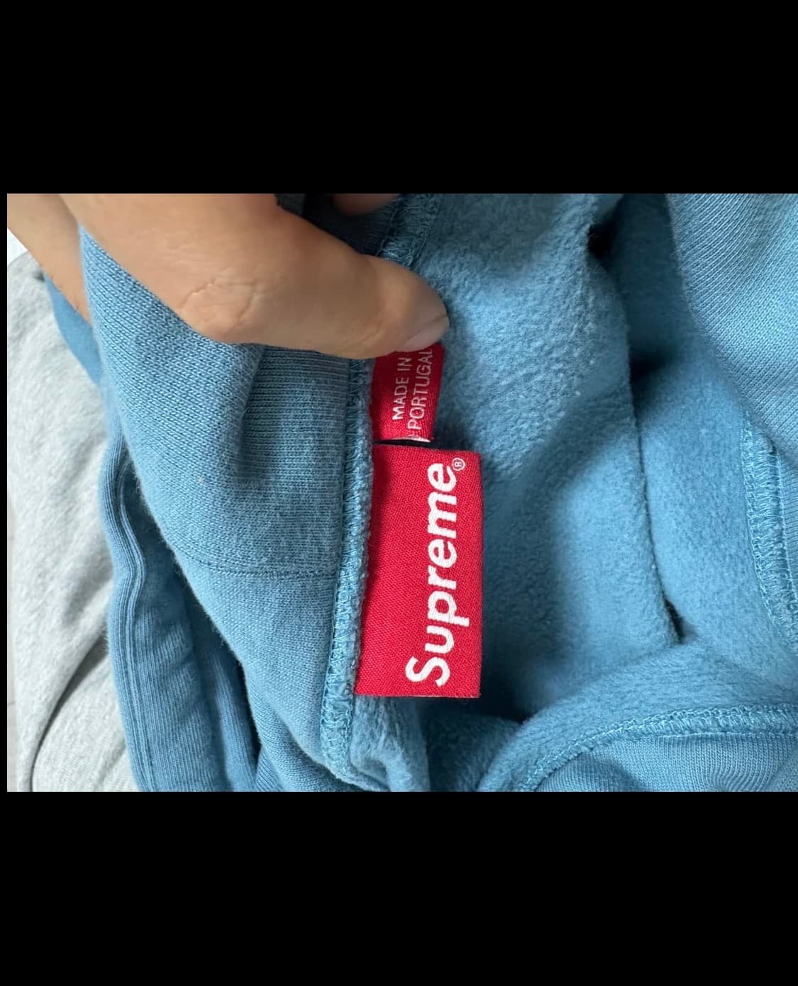 슈프림 체인스티치 후드 L18F 상품이미지3