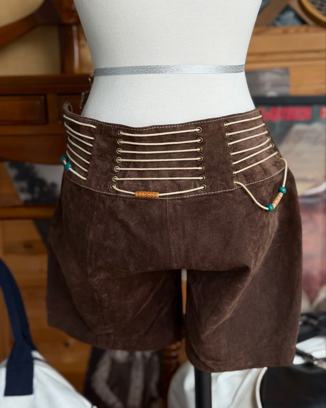 90-00's Wilsons Leather Maxima 레더 비즈 쇼츠  상품이미지9
