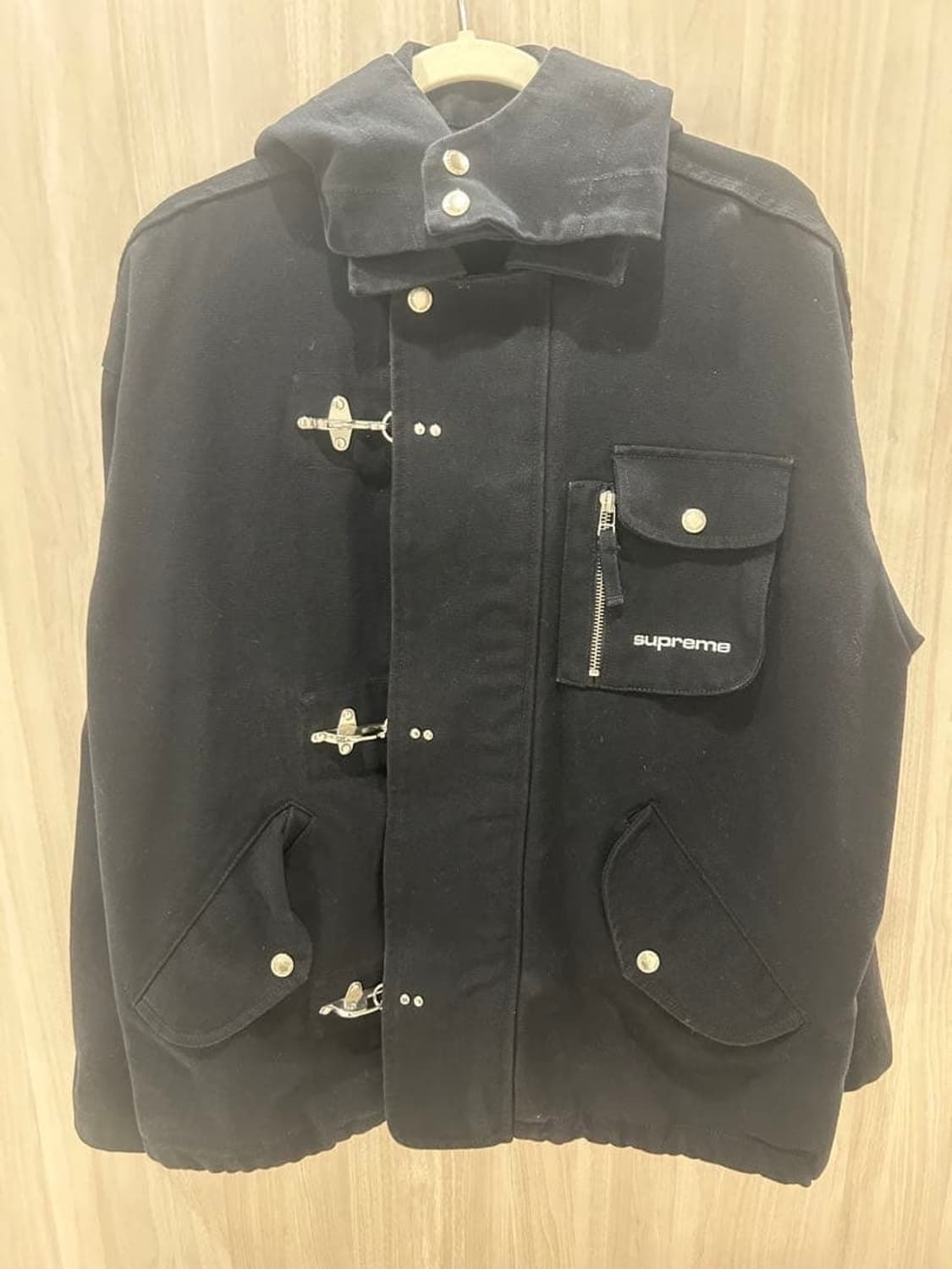 슈프림 캔버스 클립 자켓 상품이미지1