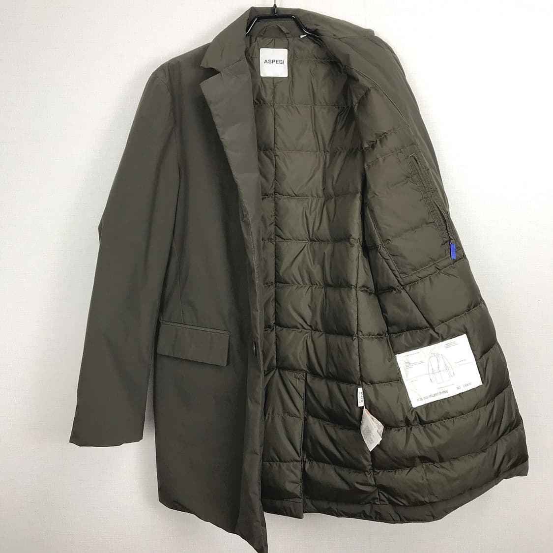 아스페시 ASPESI 덕다운 패딩 코트 남성S 상품이미지7