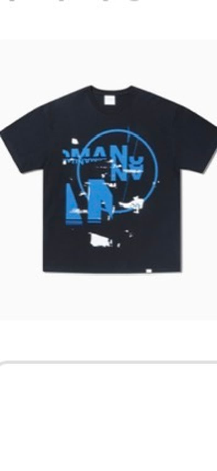 노메뉴얼 / S.S PRINT T-SHIRT - BLACK 상품이미지1