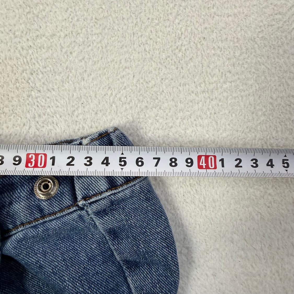 S 빈티지 핀턱 디테일 데님팬츠 0423T 상품이미지6