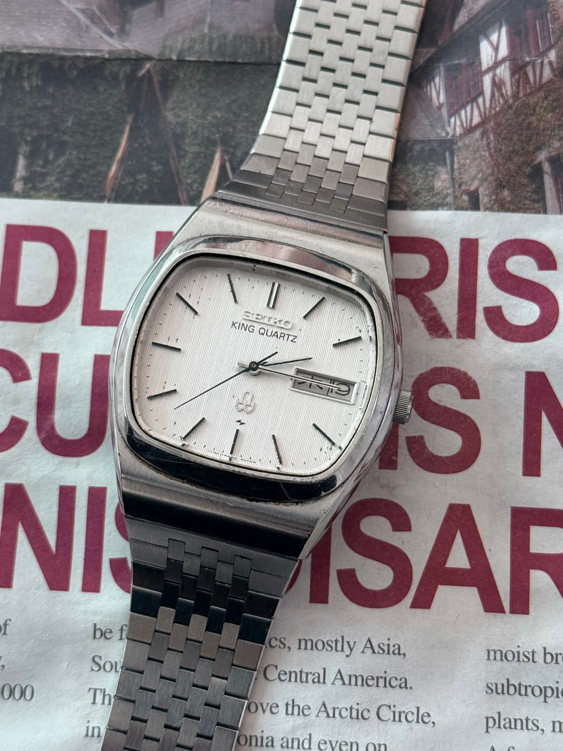 세이코 Seiko KING Quartz 데이 데이트 상품이미지1