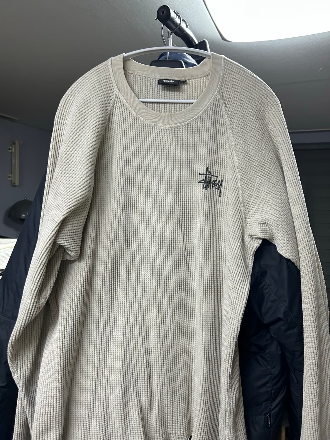 스투시 래글런 써멀 롱슬리브 니트 라지 상품이미지2