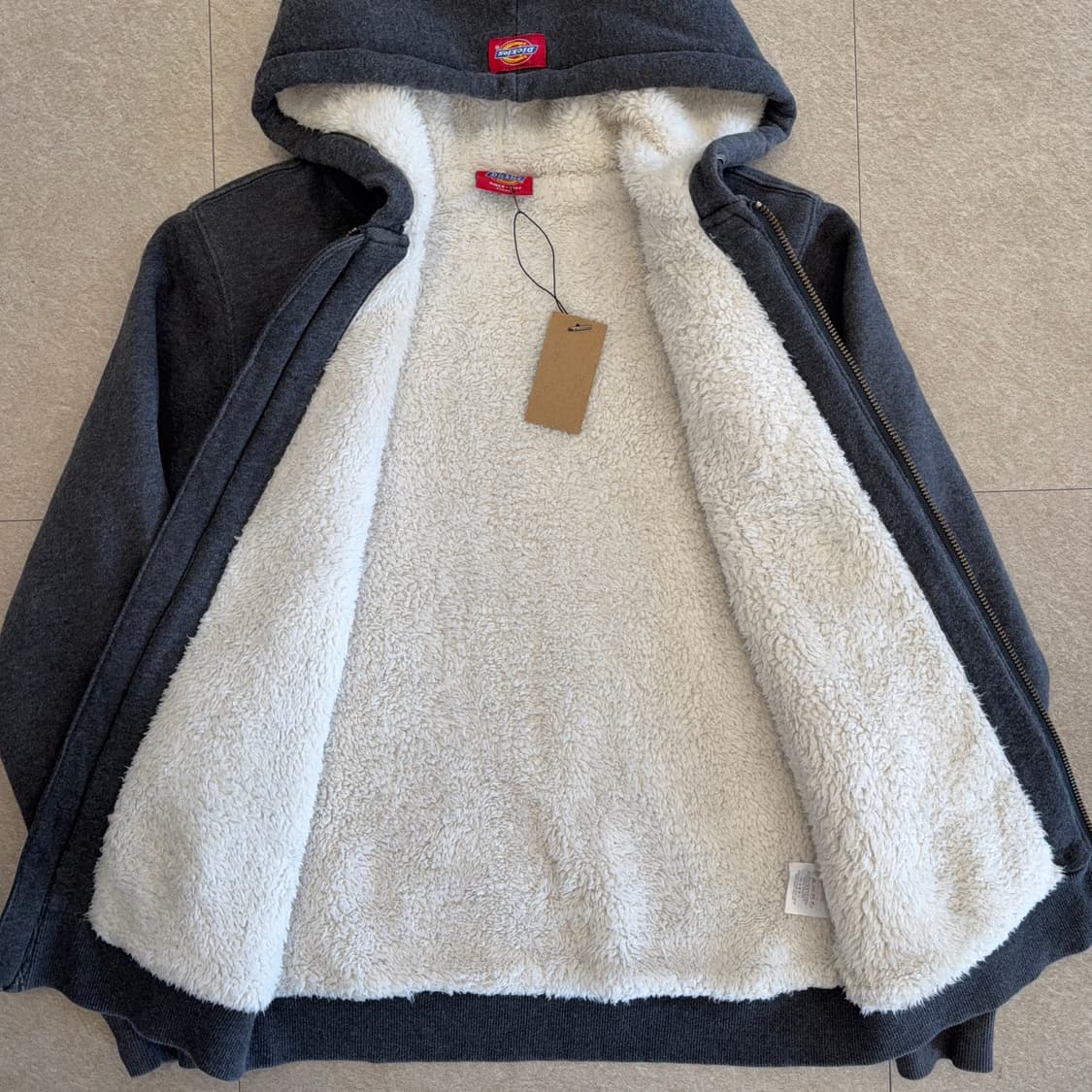 디키즈 양털 후드 집업 상품이미지3