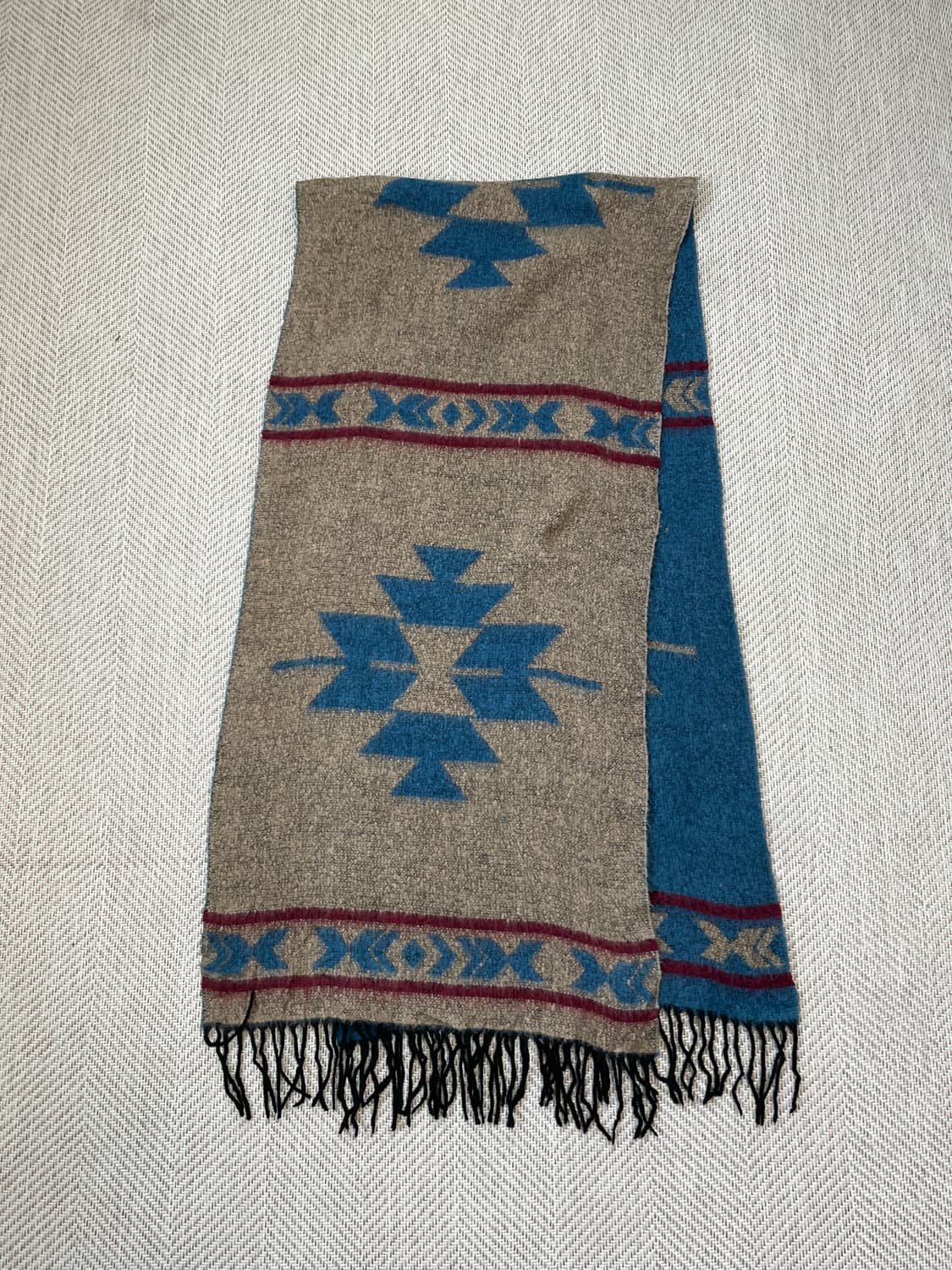 빈티지 네이티브 아메리칸 리버시블 머플러  J03848 상품이미지5