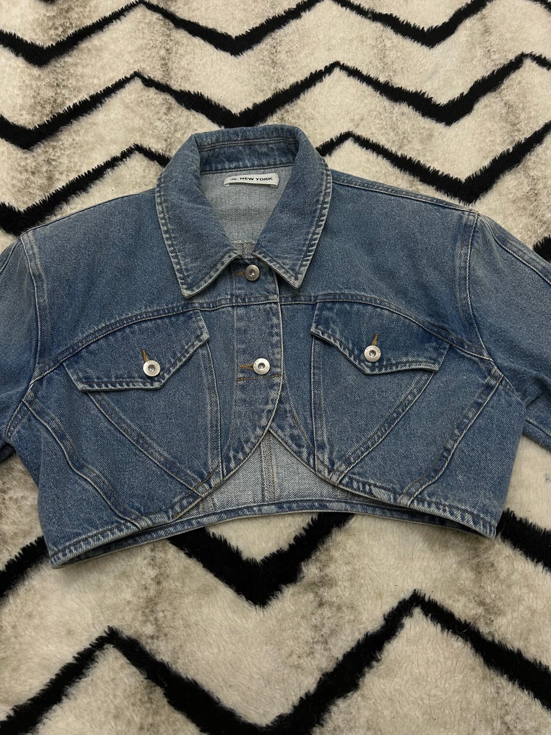 [Free]JS뉴욕 크롭 데님 자켓  상품이미지2