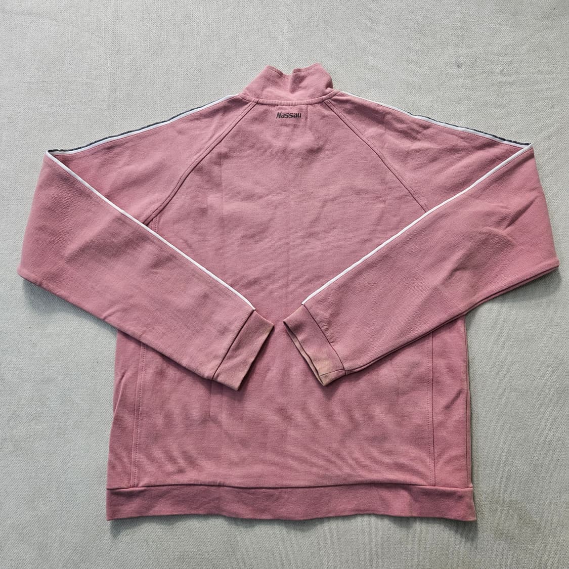 90 낫소 여성 루즈핏 하이넥 집업 0402Y 상품이미지2